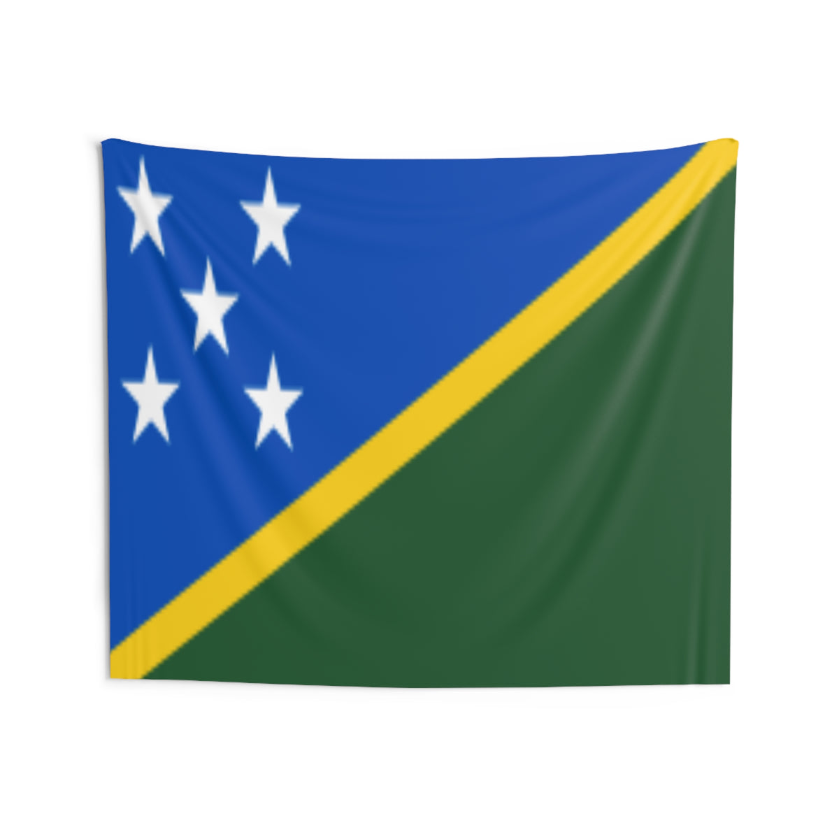 Solomon Islands Country Flag Wall Hanging Tapestry-Express Your Love Gifts