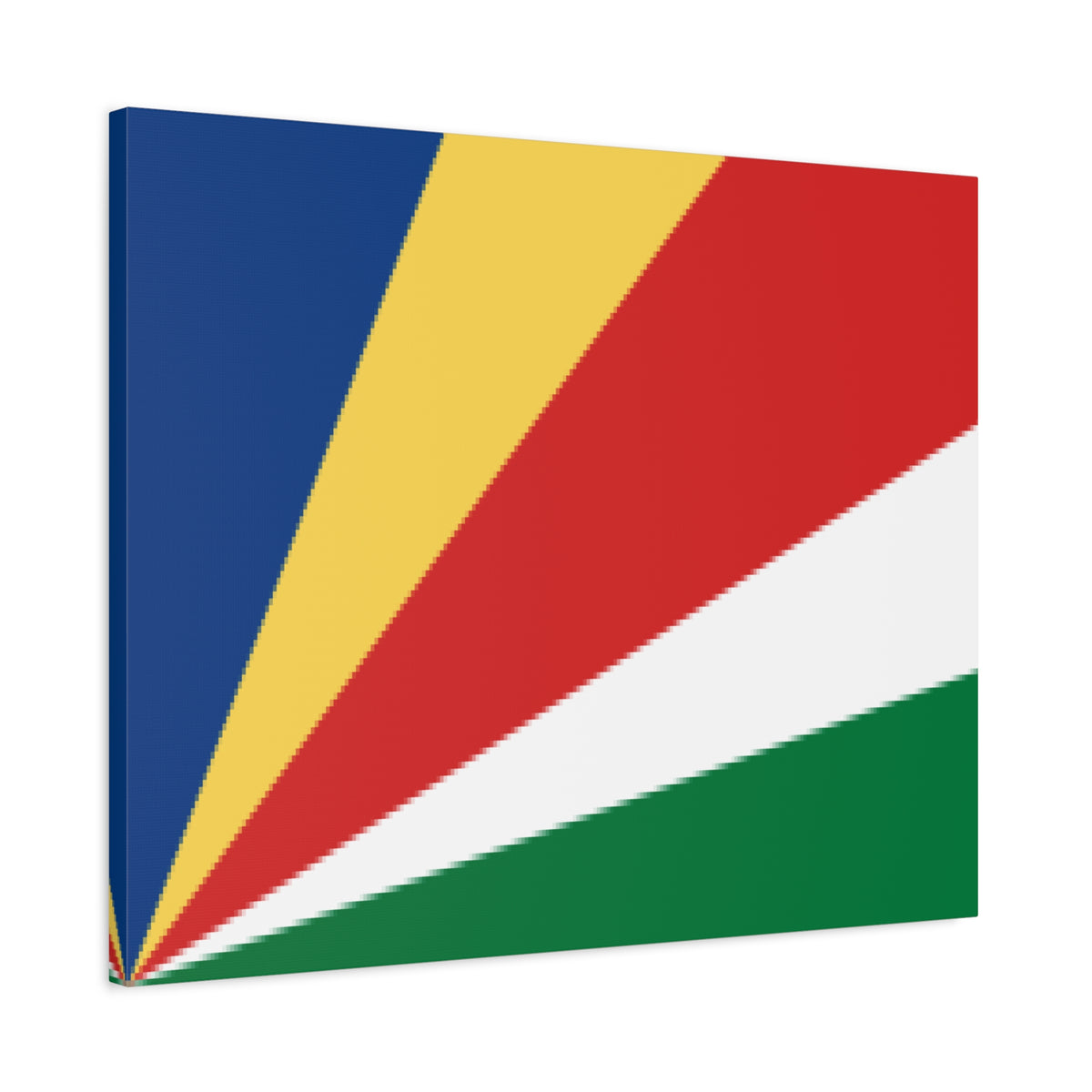 Seychelles Country Flag Canvas Vibrant Wall Art Unframed Home Decor-Express Your Love Gifts