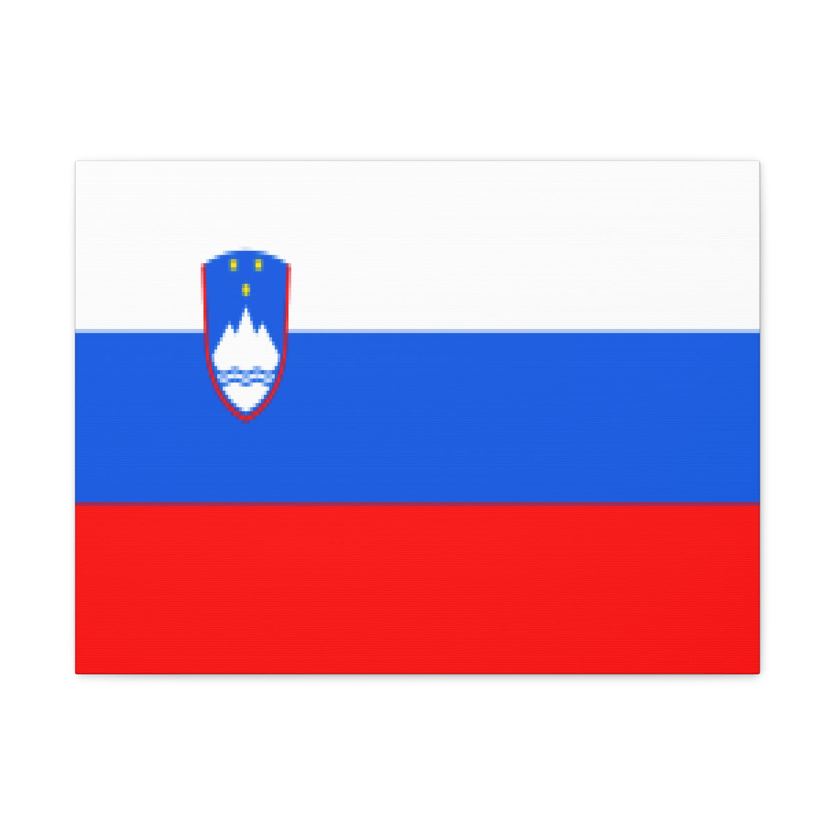 Slovenia Country Flag Canvas Vibrant Wall Art Unframed Home Decor-Express Your Love Gifts