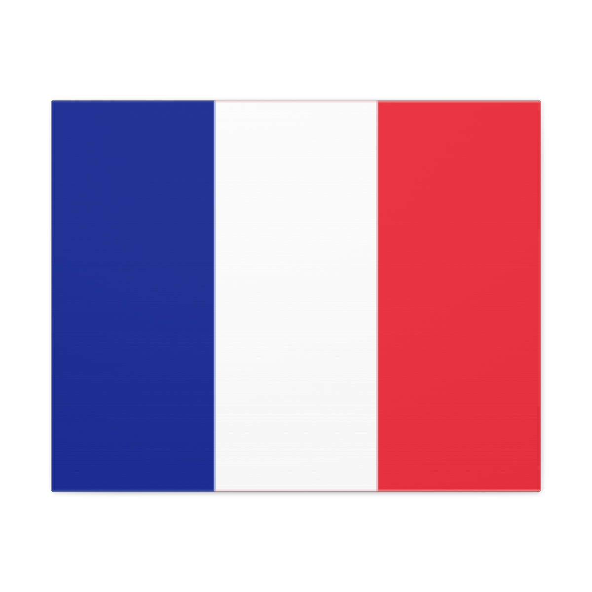 France Country Flag Canvas Vibrant Wall Art Unframed Home Decor-Express Your Love Gifts
