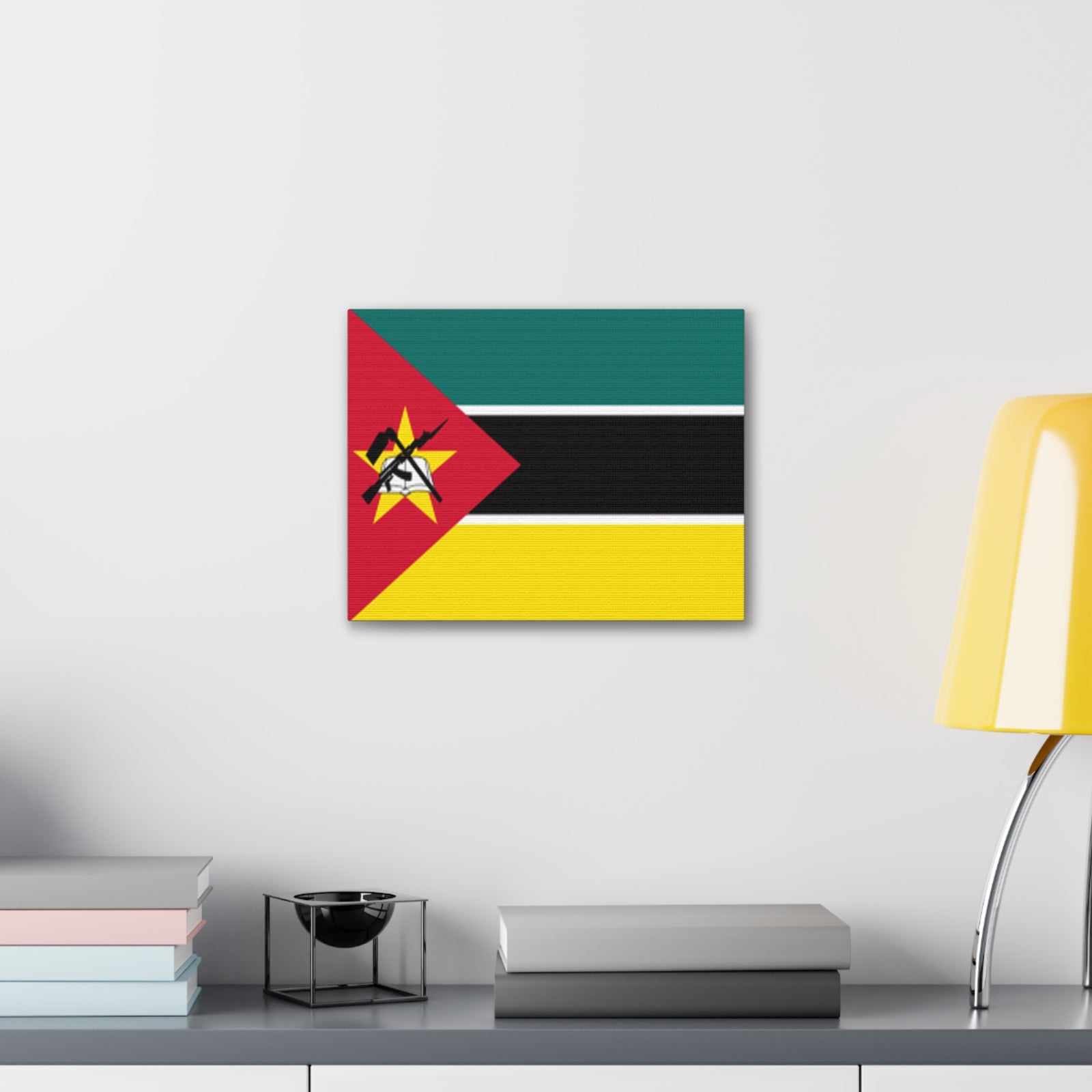 Mozambique Country Flag Canvas Vibrant Wall Art Unframed Home Decor-Express Your Love Gifts