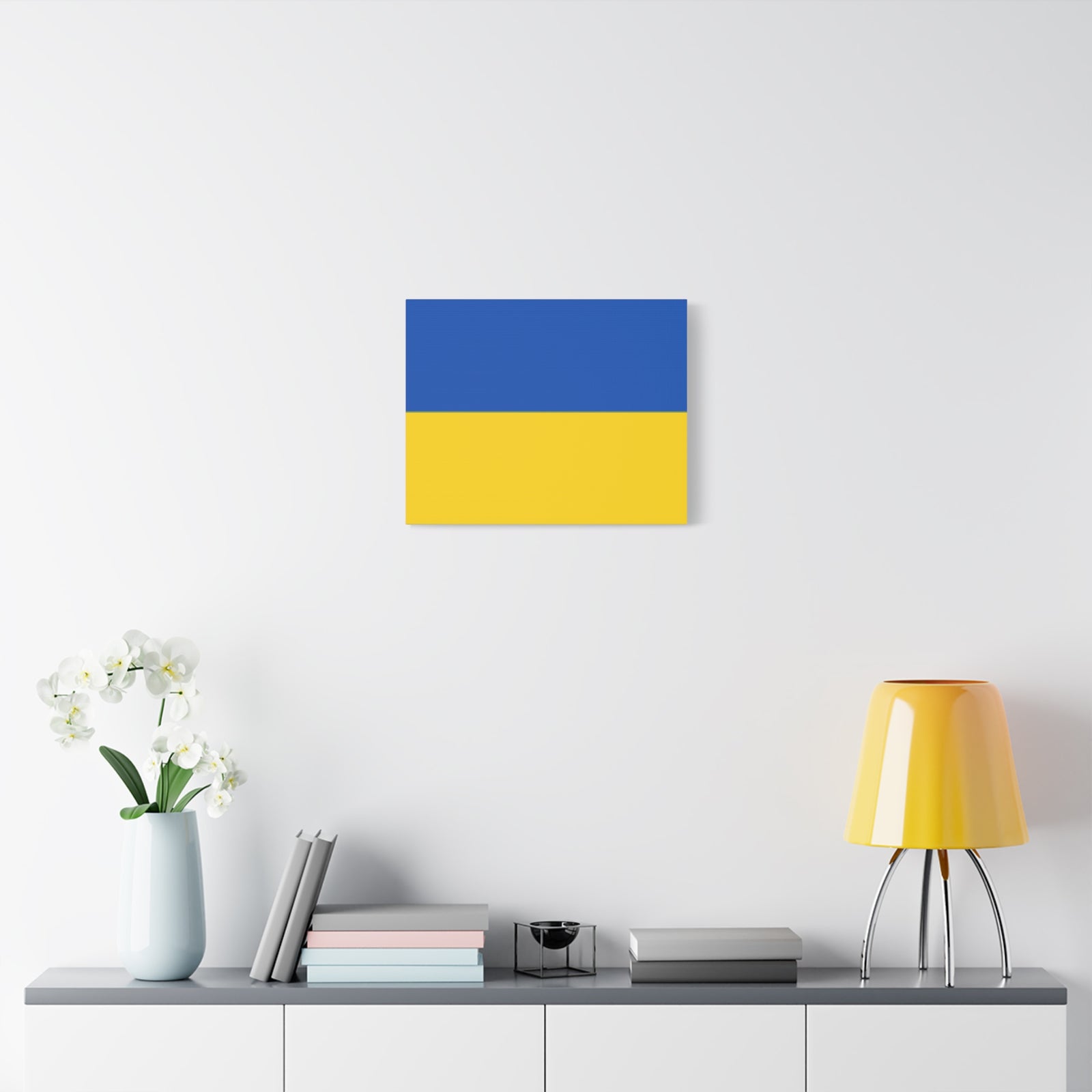 Ukraine Country Flag Canvas Vibrant Wall Art Unframed Home Decor-Express Your Love Gifts