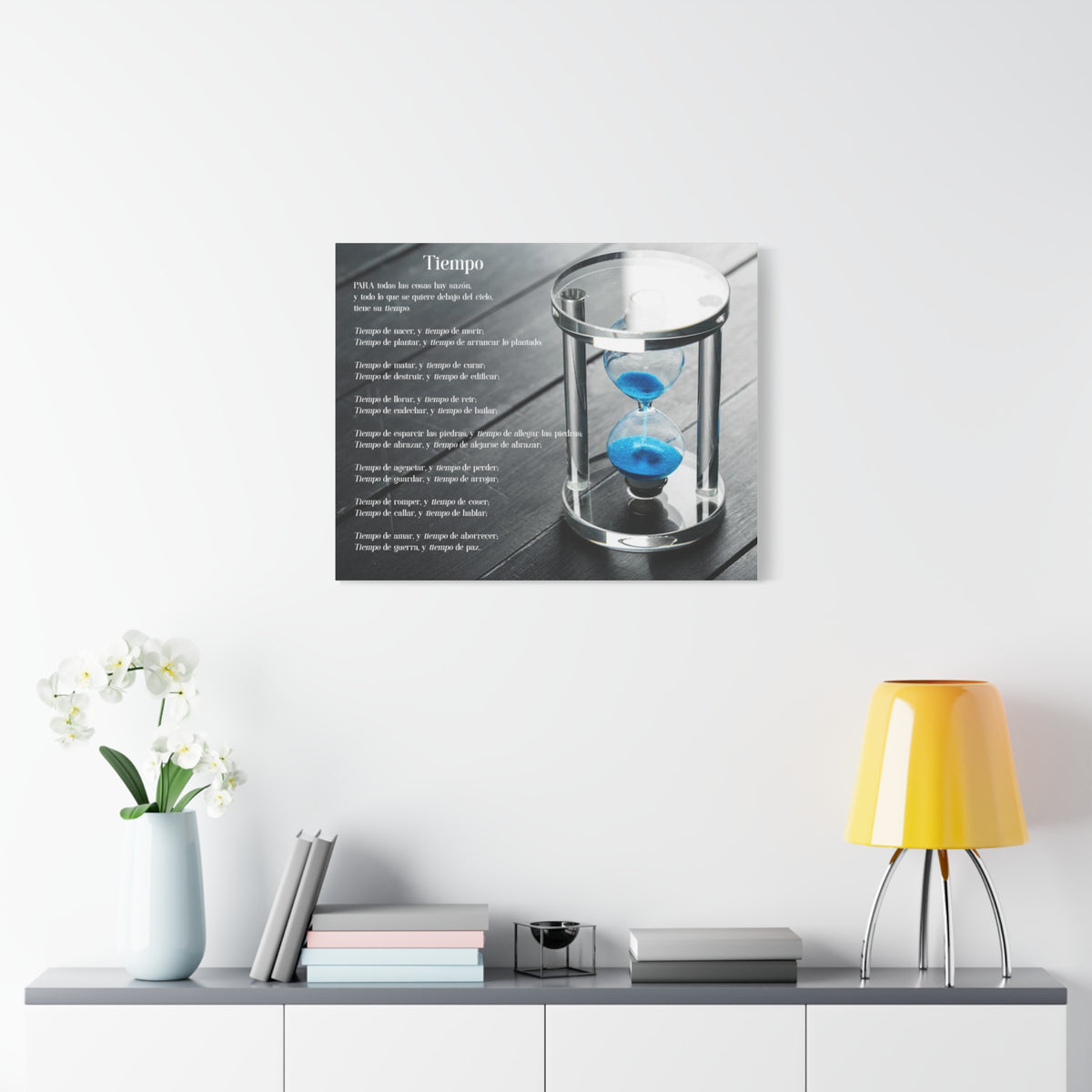 Scripture Walls Tiempo Eclesiastés 3:8 Cuadros Cristianos Para Pared En Español, Christian Wall Decor In Spanish, Arte de Jesucristo,-Express Your Love Gifts