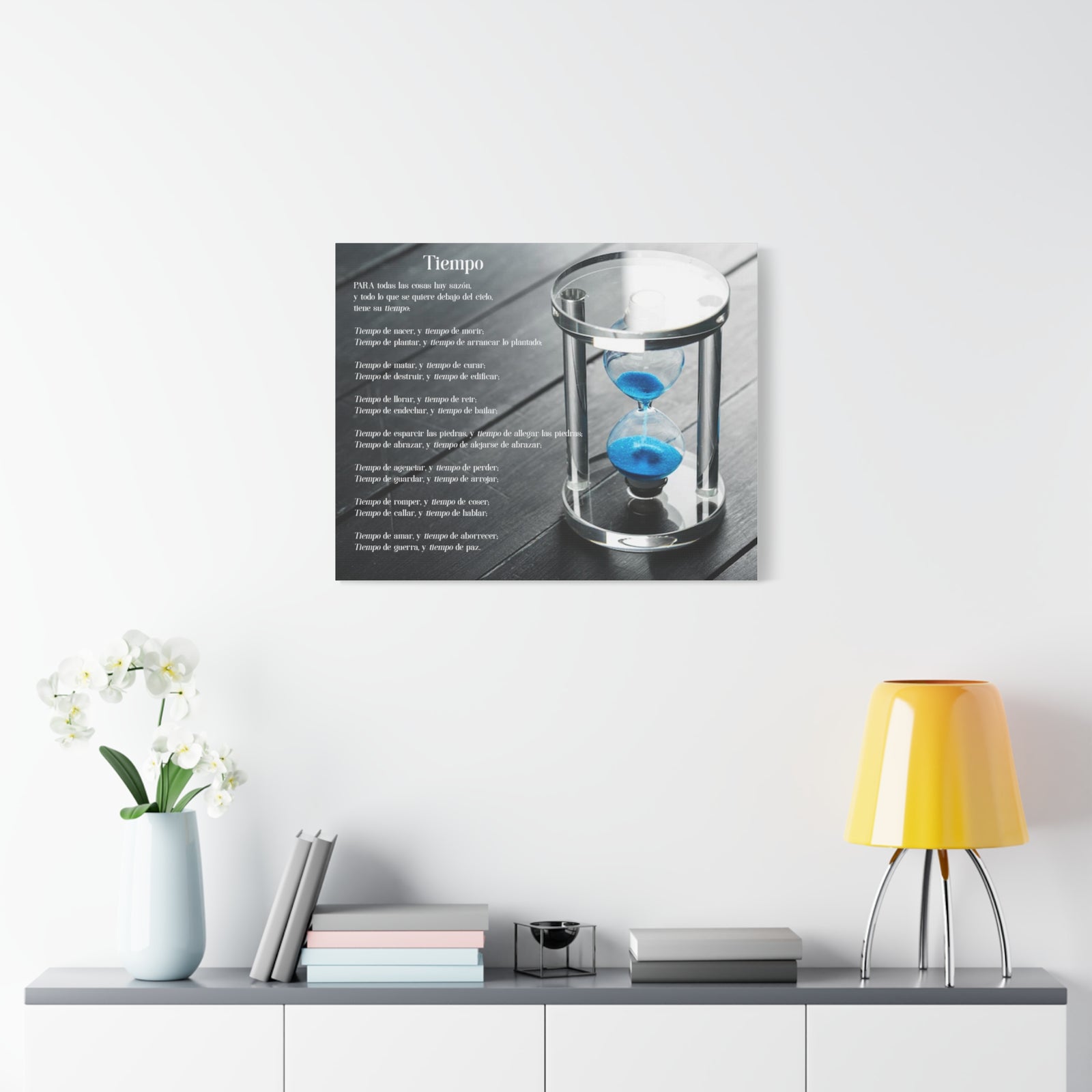 Scripture Walls Tiempo Eclesiastés 3:8 Cuadros Cristianos Para Pared En Español, Christian Wall Decor In Spanish, Arte de Jesucristo,-Express Your Love Gifts