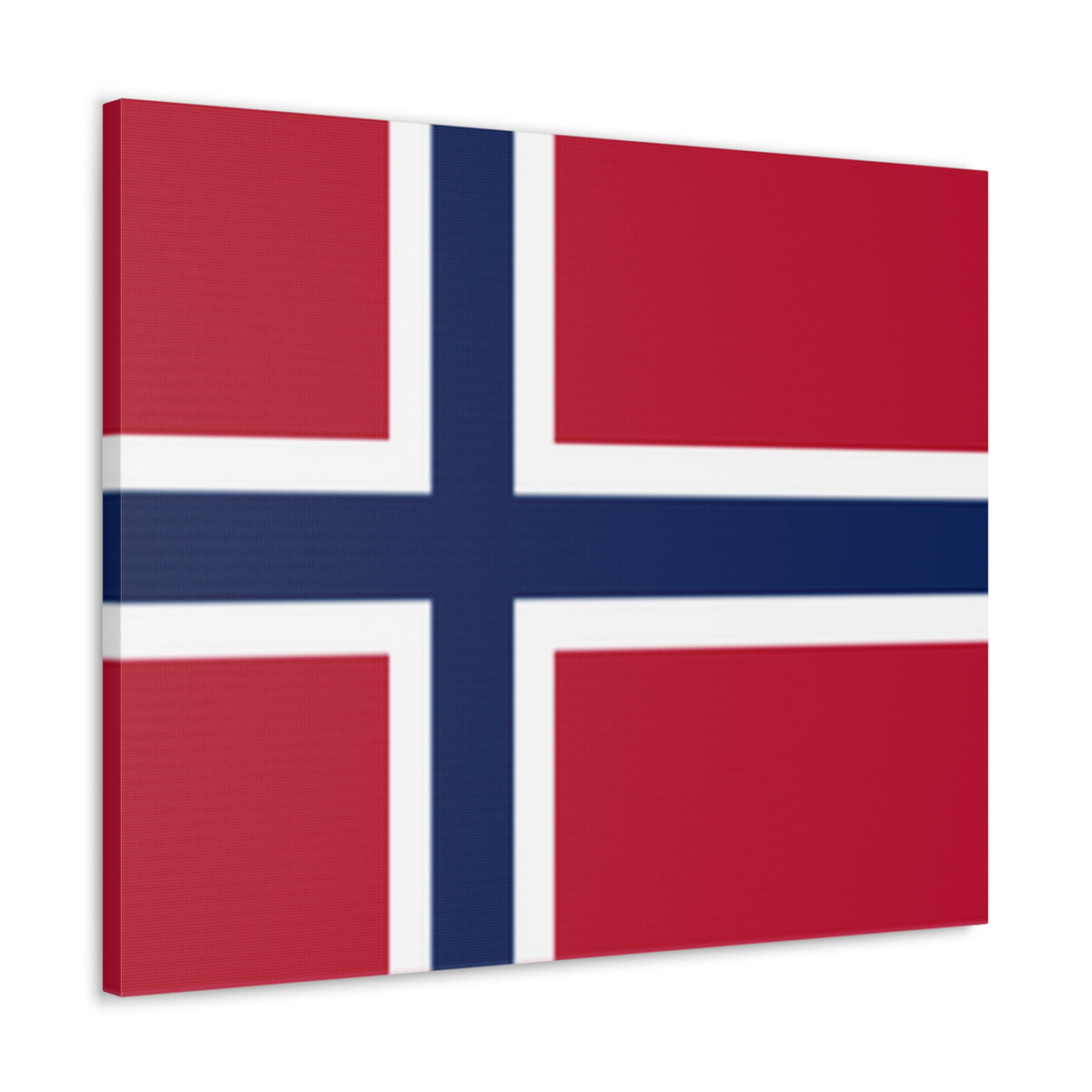 Norway Country Flag Canvas Vibrant Wall Art Unframed Home Decor-Express Your Love Gifts