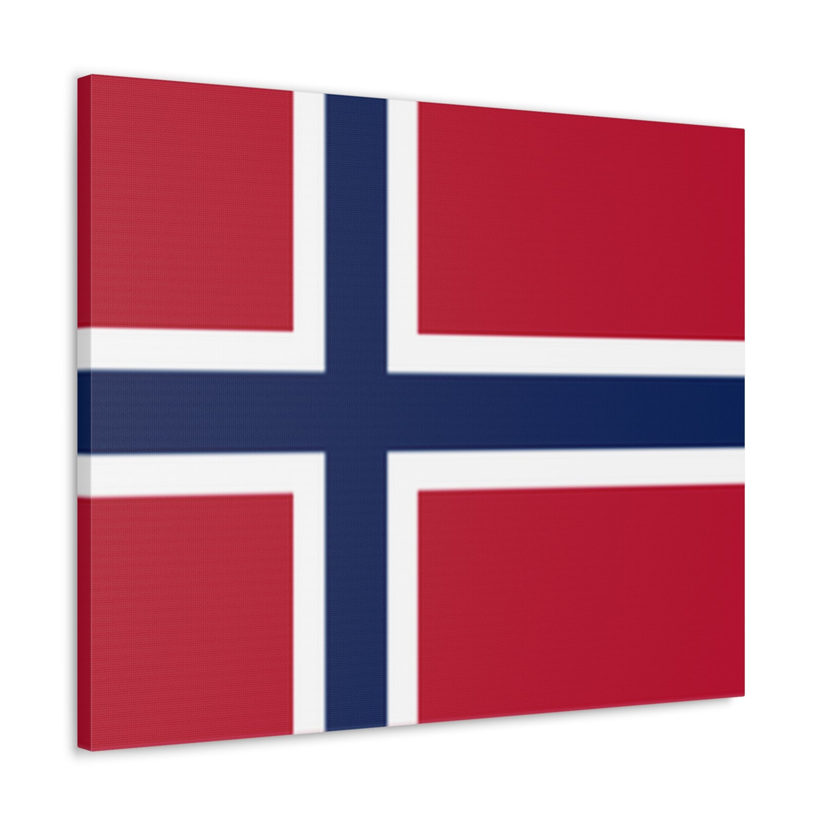 Norway Country Flag Canvas Vibrant Wall Art Unframed Home Decor-Express Your Love Gifts