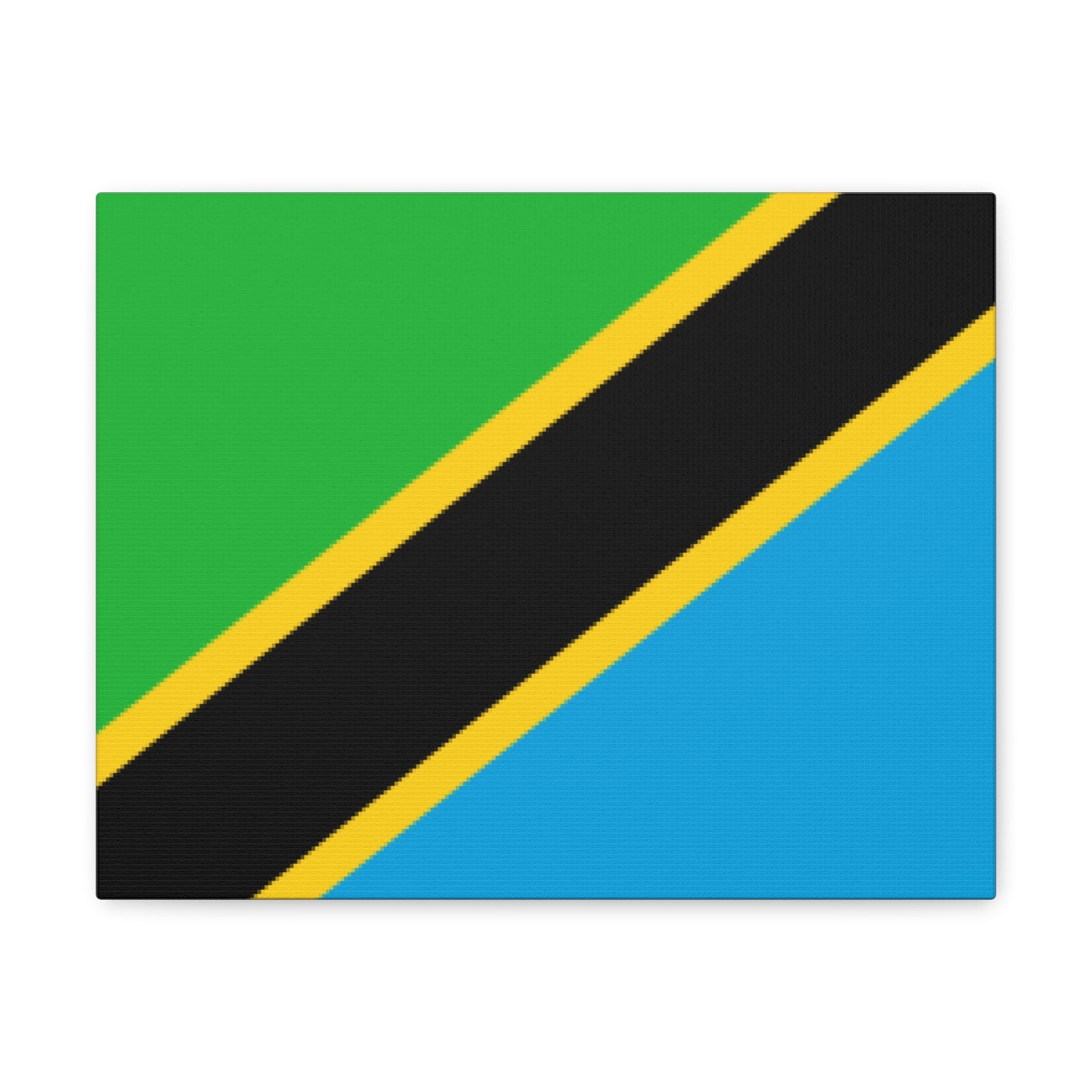 Tanzania Country Flag Canvas Vibrant Wall Art Unframed Home Decor-Express Your Love Gifts