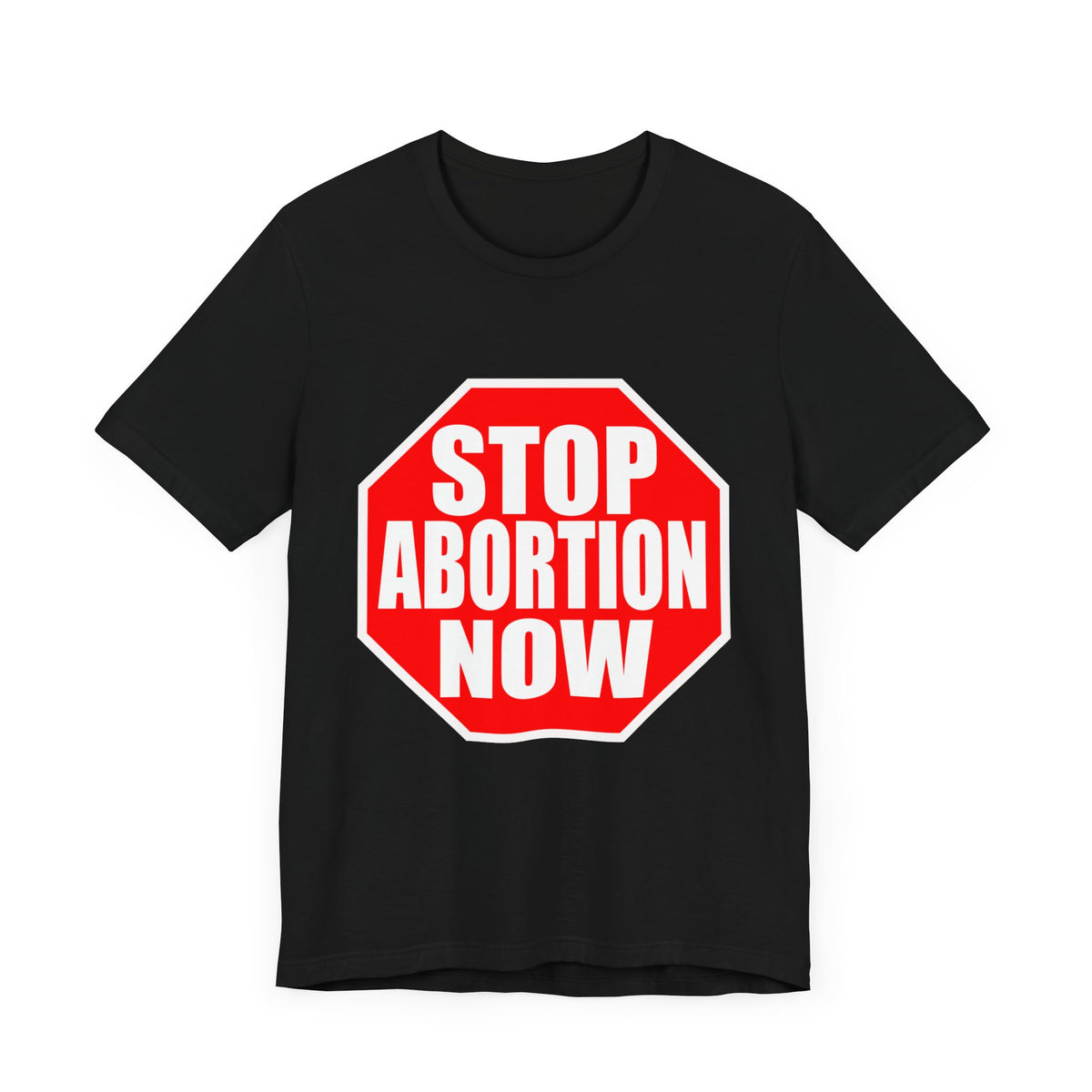 ProLife Stop Abortion Now Thou Shall Not Kill T-Shirt 2 Sided-Express Your Love Gifts