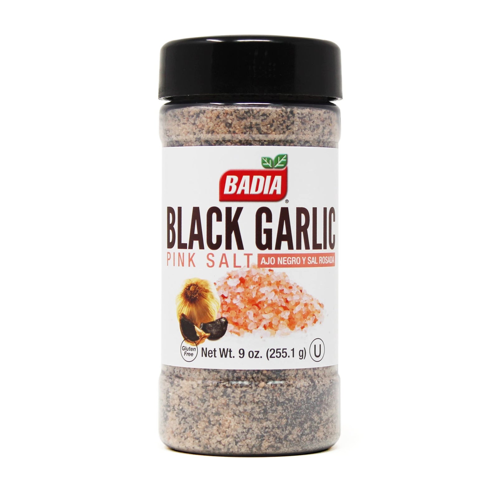 Badia Black Garlic Pink Salt, 9 oz (Pack of 6) Gluten-Free, Kosher, Gourmet Himalayan Seasoning-Express Your Love Gifts