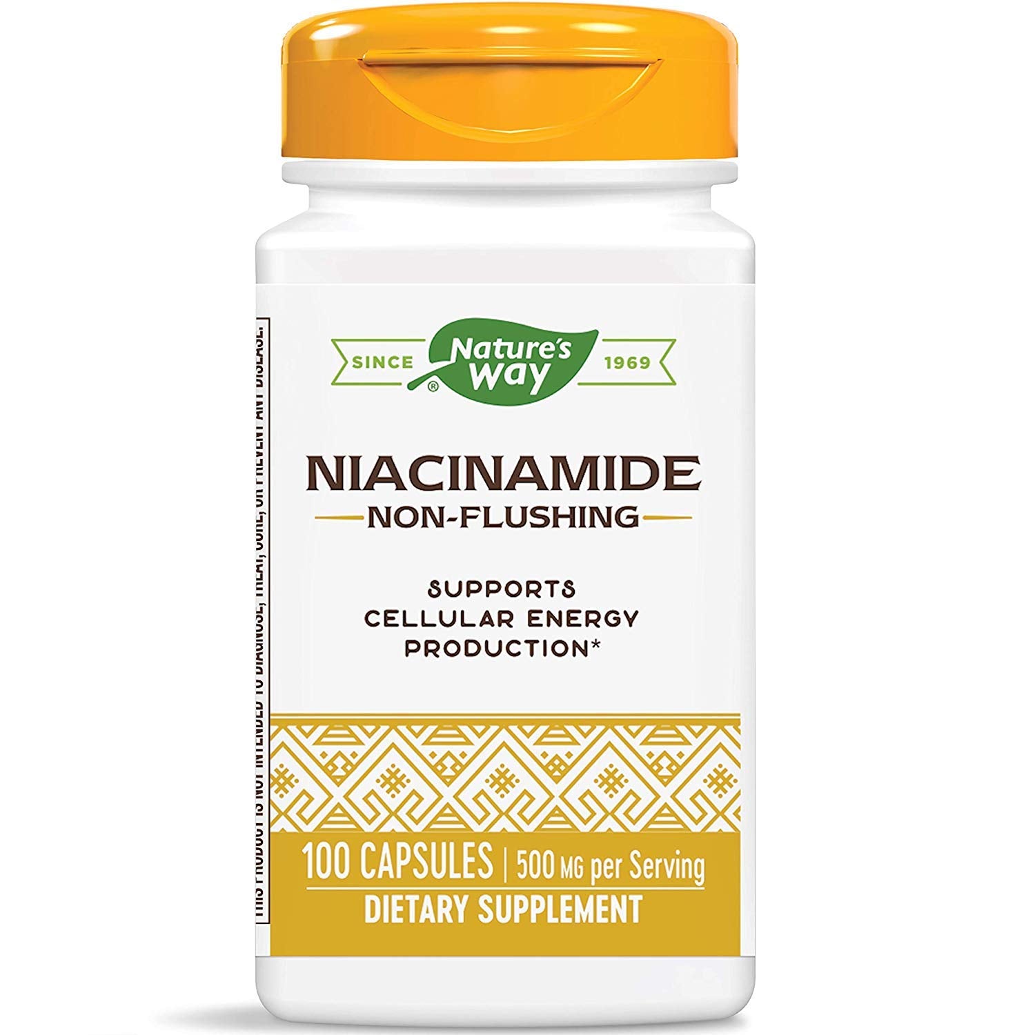 Nature's Way Niacinamide 500mg, Non-Flushing, 100 Capsules, 4-Pack-Express Your Love Gifts