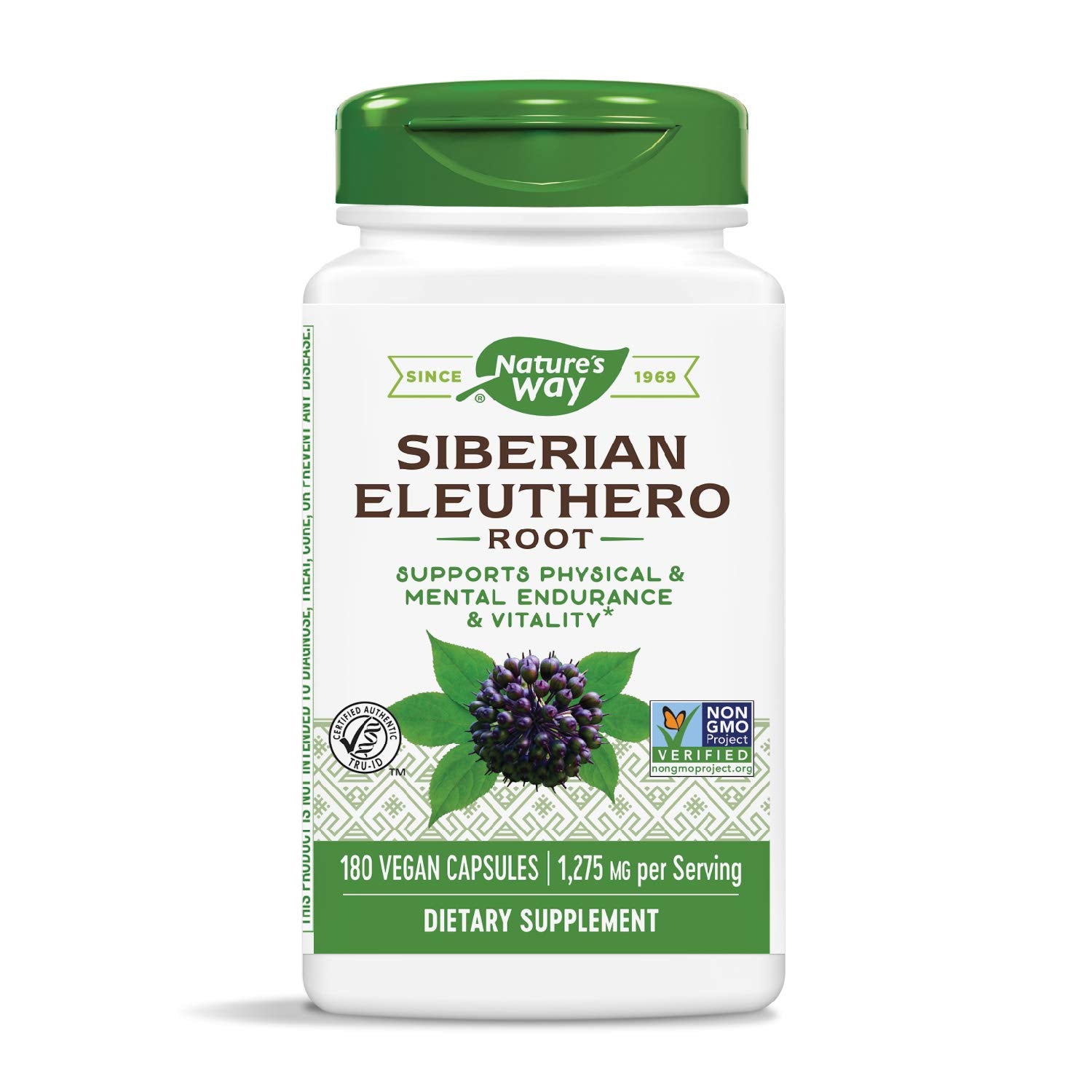 Nature's Way Siberian Eleuthero – 1,275 mg Adaptogenic Herb, 180 Vegetarian Capsules-Express Your Love Gifts