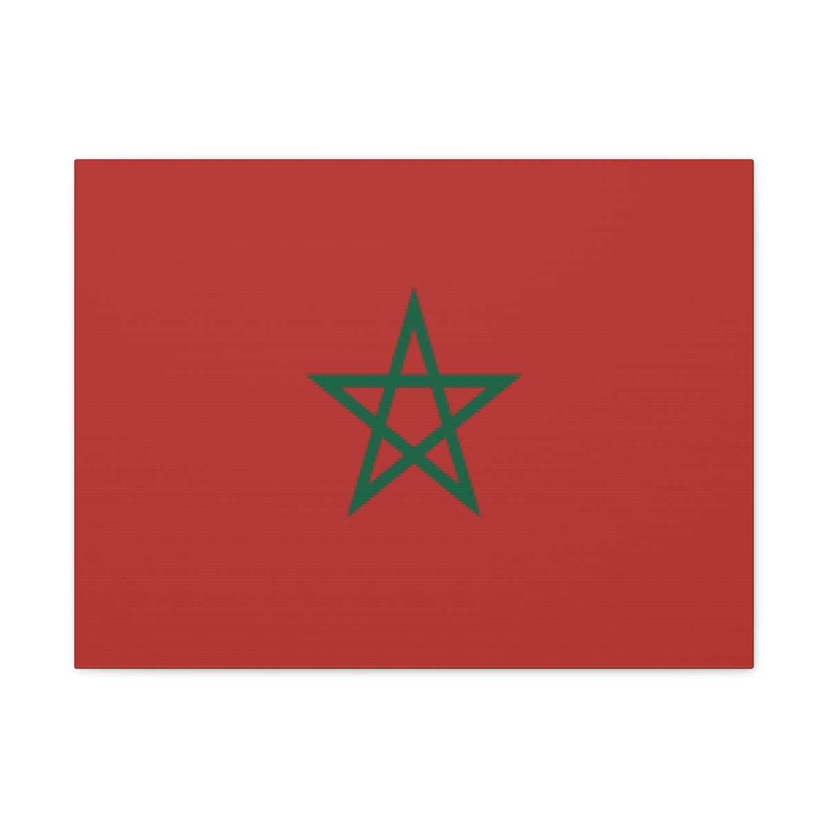Morocco Country Flag Canvas Vibrant Wall Art Unframed Home Decor-Express Your Love Gifts
