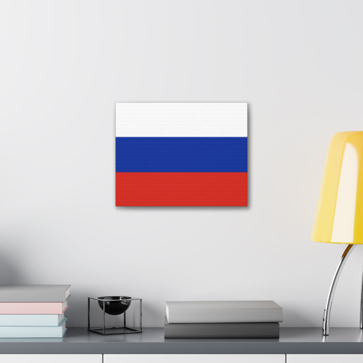 Russia Country Flag Canvas Vibrant Wall Art Unframed Home Decor-Express Your Love Gifts