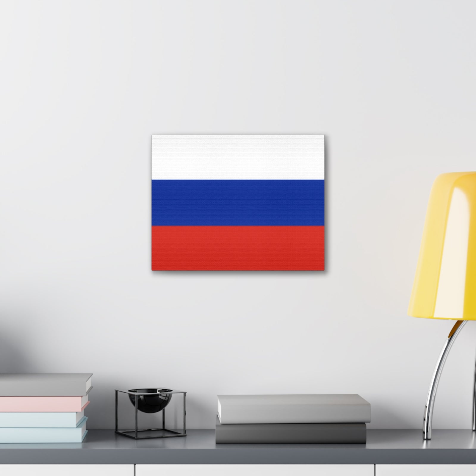Russia Country Flag Canvas Vibrant Wall Art Unframed Home Decor-Express Your Love Gifts