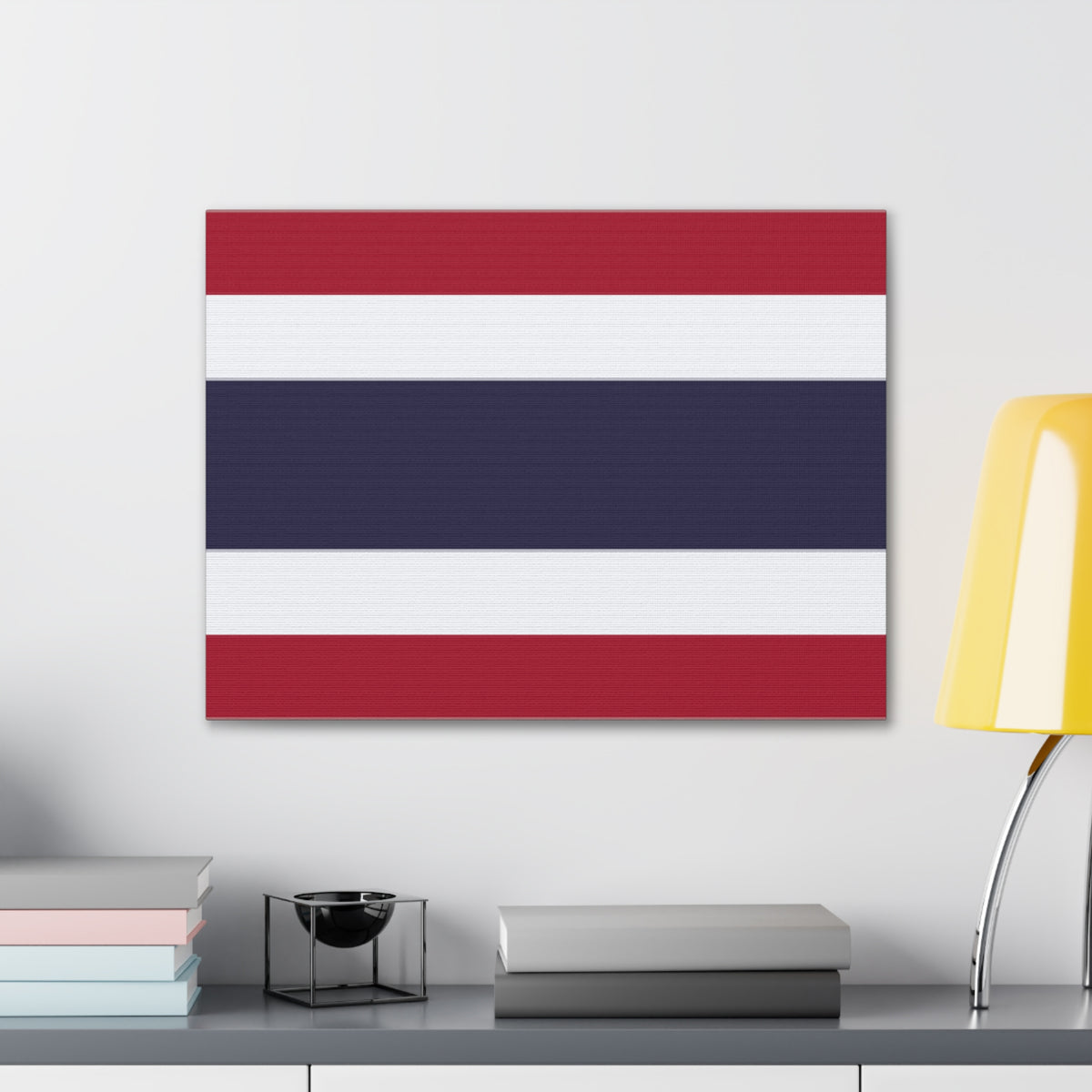 Thailand Country Flag Canvas Vibrant Wall Art Unframed Home Decor-Express Your Love Gifts