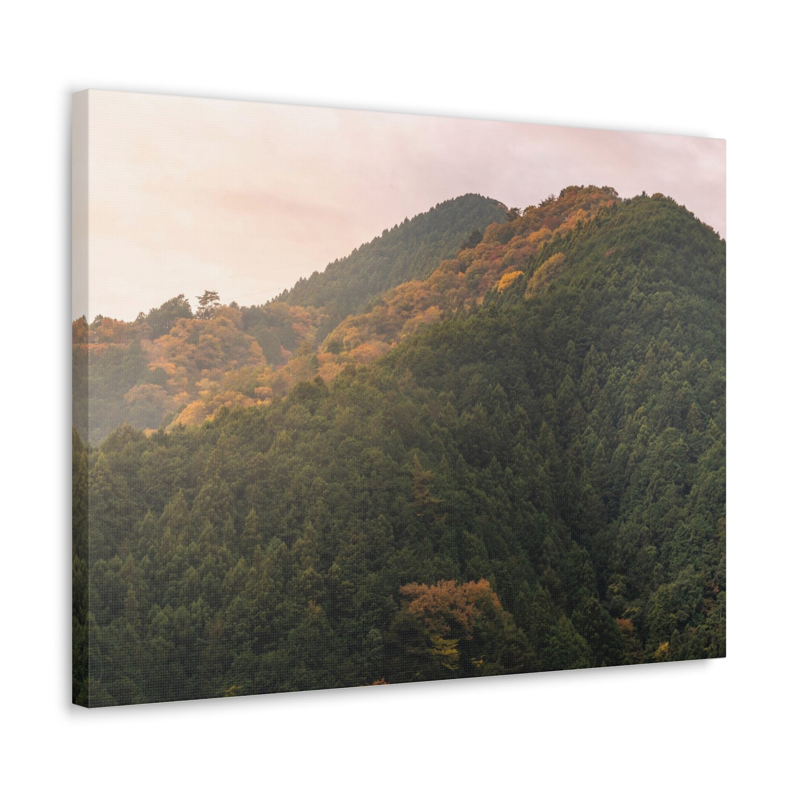 Beautiful Golden MountainsNature Wilderness Photography Canvas Wall Art for Home Decor Ready-to-Hang-Express Your Love Gifts
