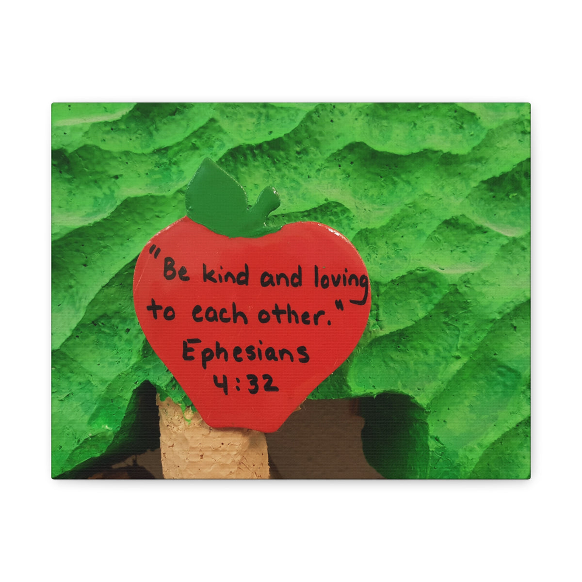 Scripture Walls Be Kind Ephesians 4:32 Bible Verse Canvas Christian Wall Art Ready to Hang-Express Your Love Gifts