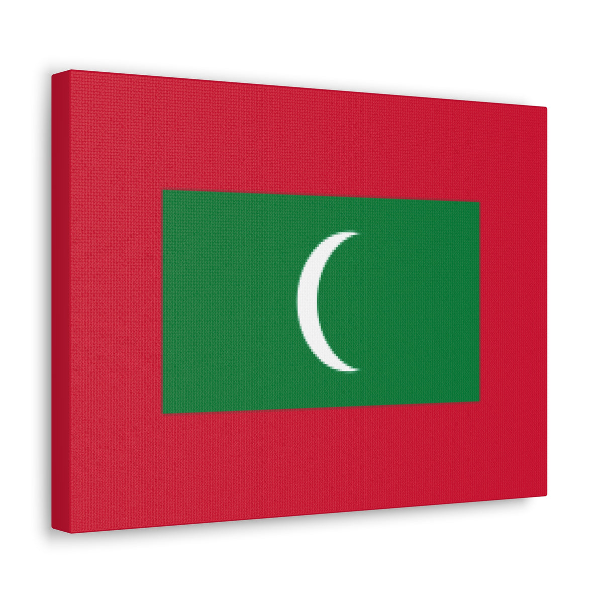 Maldives Country Flag Canvas Vibrant Wall Art Unframed Home Decor-Express Your Love Gifts