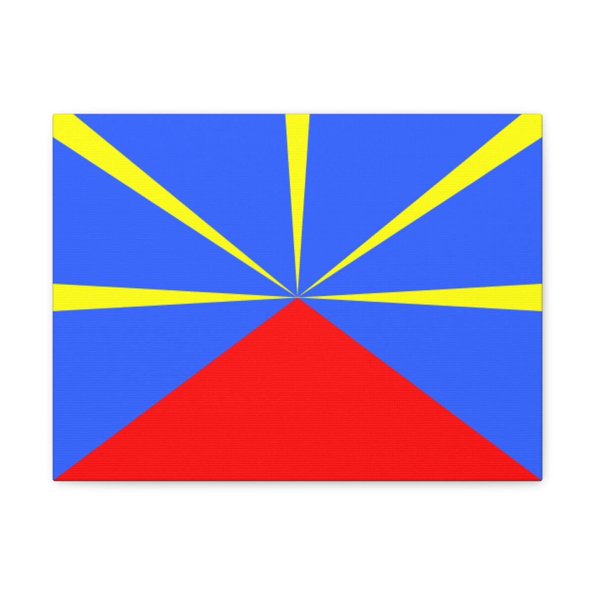 Réunion Country Flag Canvas Vibrant Wall Art Unframed Home Decor-Express Your Love Gifts