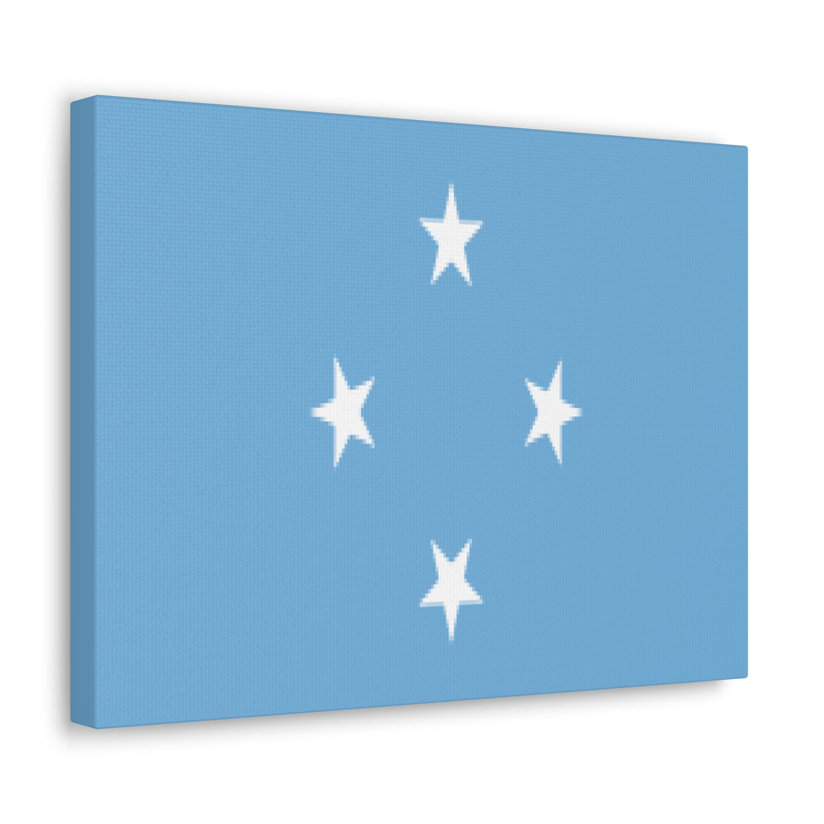Micronesia Country Flag Canvas Vibrant Wall Art Unframed Home Decor-Express Your Love Gifts