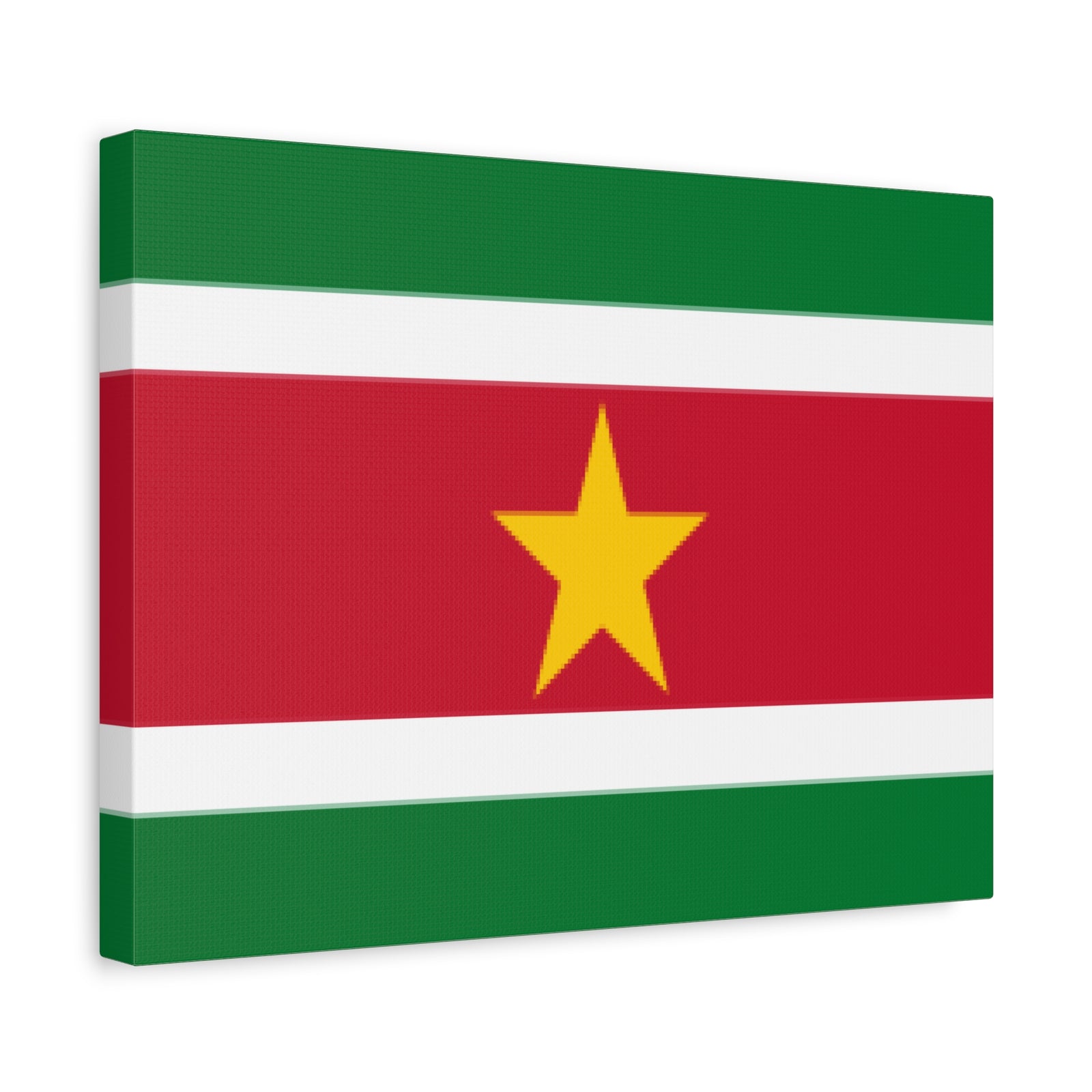 Suriname Country Flag Canvas Vibrant Wall Art Unframed Home Decor-Express Your Love Gifts