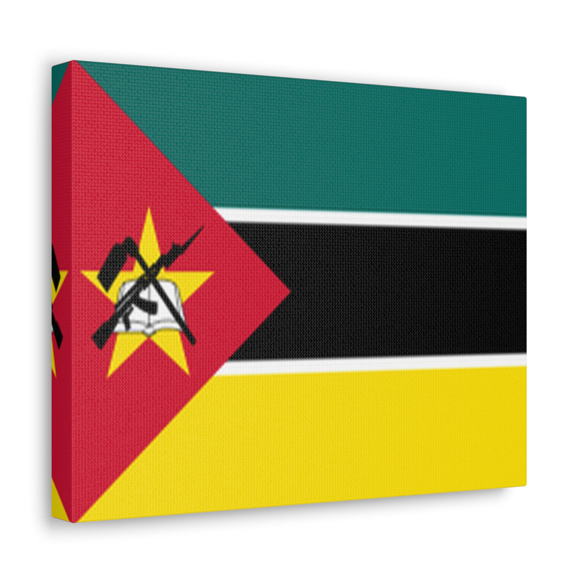 Mozambique Country Flag Canvas Vibrant Wall Art Unframed Home Decor-Express Your Love Gifts