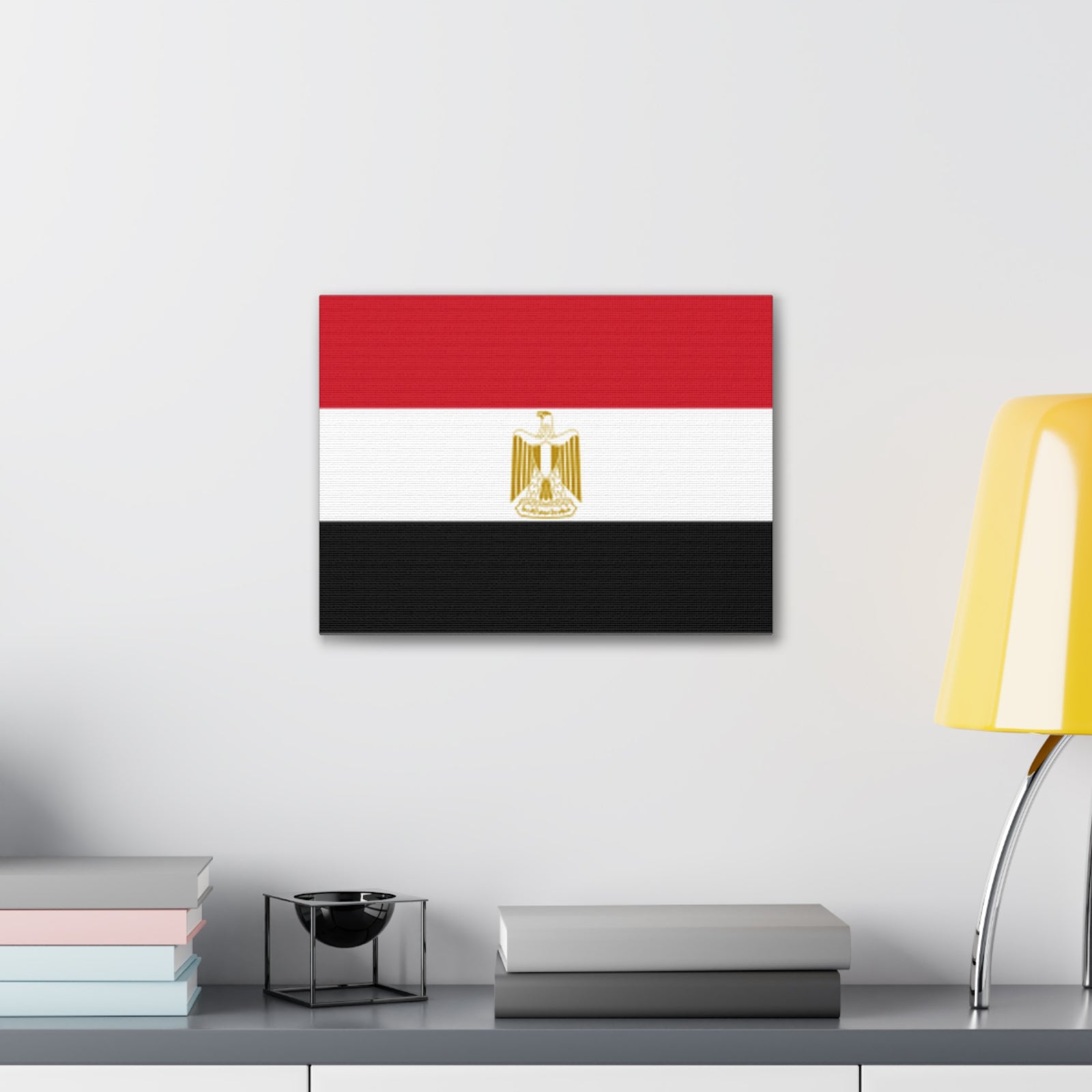 Egypt Country Flag Canvas Vibrant Wall Art Unframed Home Decor-Express Your Love Gifts