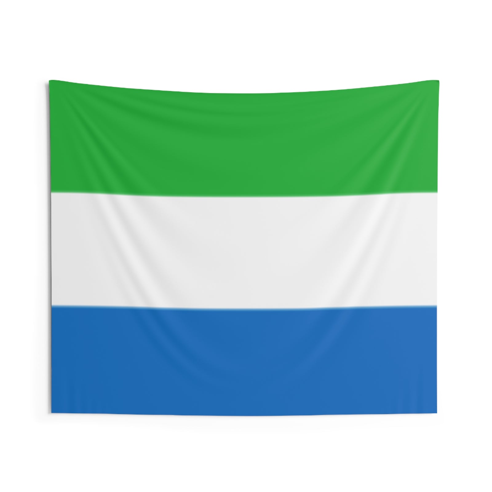 Sierra Leone Country Flag Wall Hanging Tapestry-Express Your Love Gifts