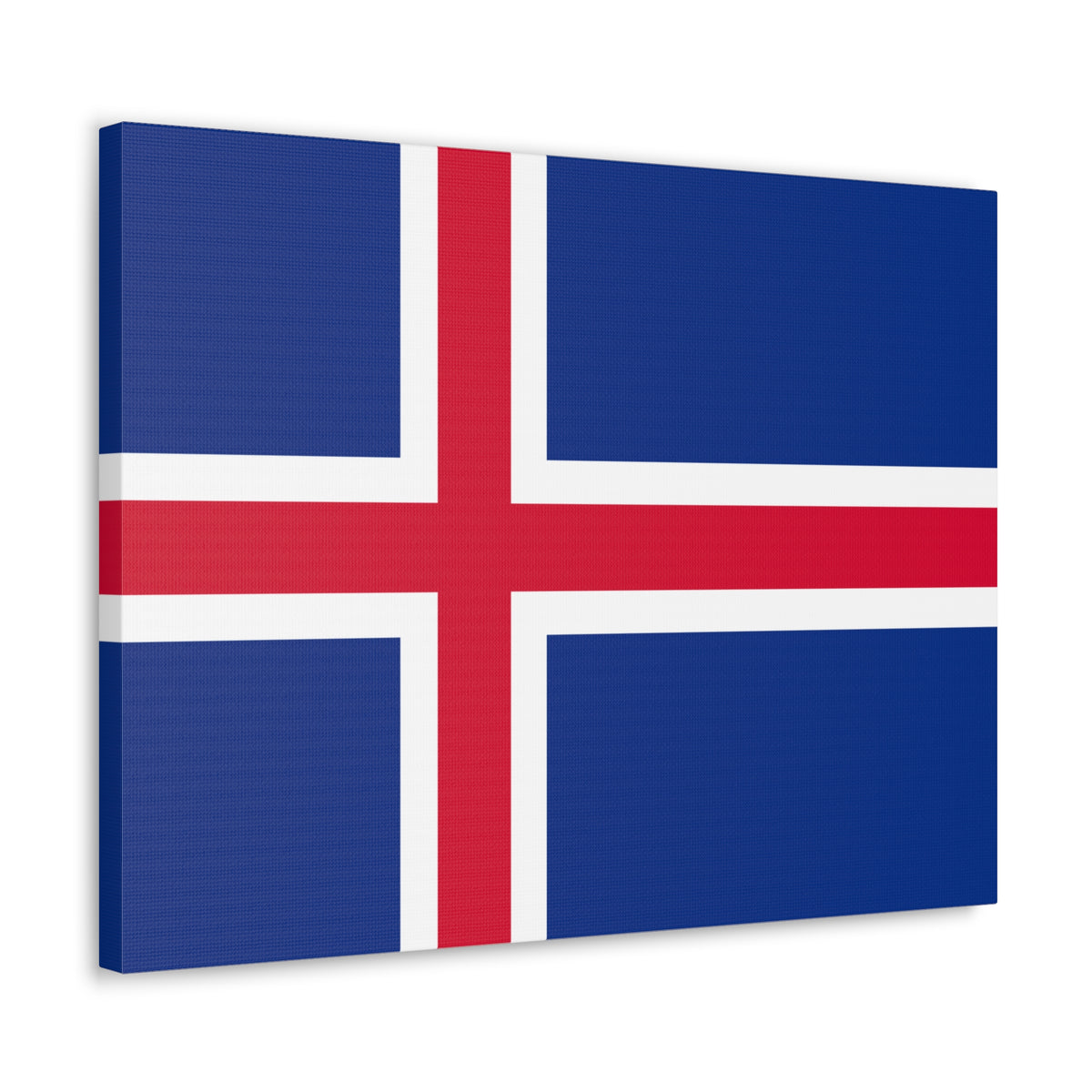 Iceland Country Flag Canvas Vibrant Wall Art Unframed Home Decor-Express Your Love Gifts