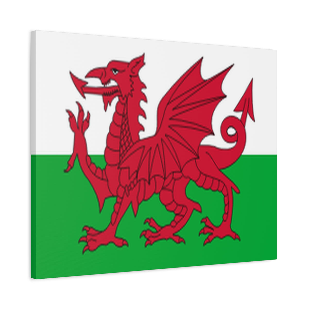 Wales Country Flag Canvas Vibrant Wall Art Unframed Home Decor-Express Your Love Gifts