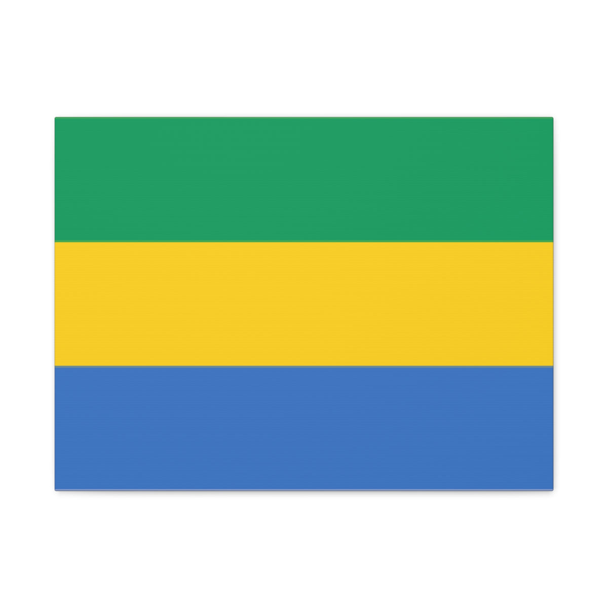 Gabon Country Flag Canvas Vibrant Wall Art Unframed Home Decor-Express Your Love Gifts