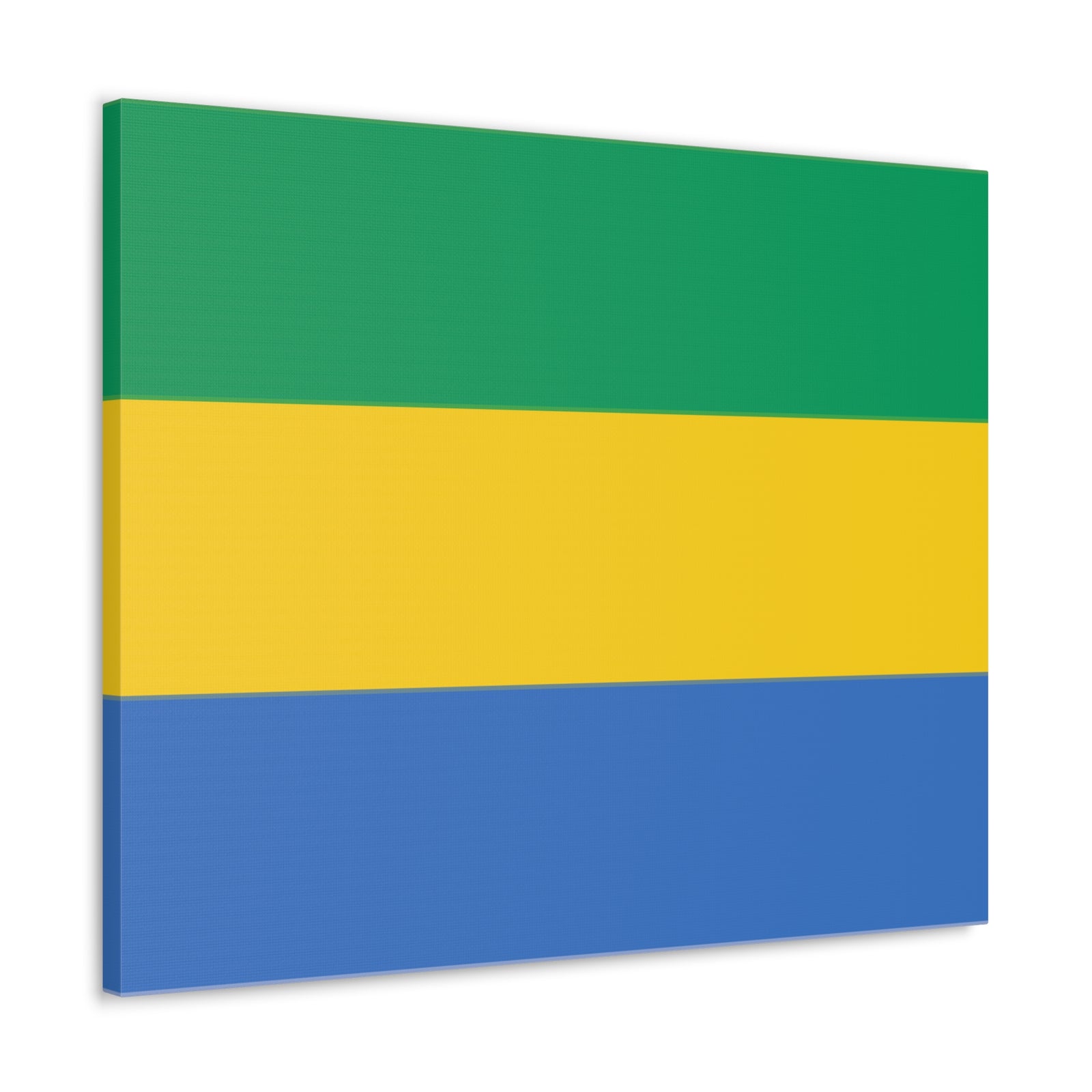 Gabon Country Flag Canvas Vibrant Wall Art Unframed Home Decor-Express Your Love Gifts