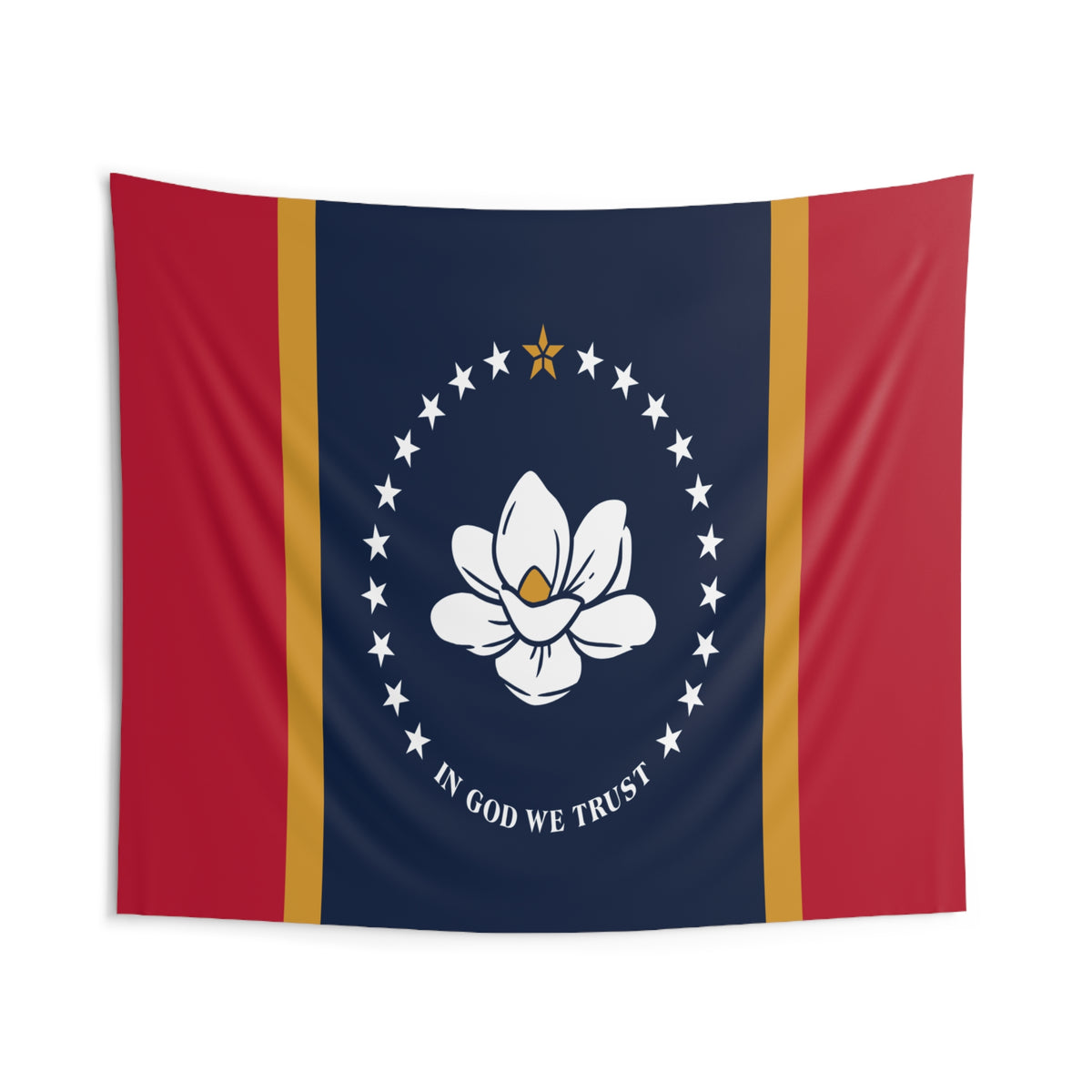 Mississippi State Flag Wall Hanging Tapestry-Express Your Love Gifts
