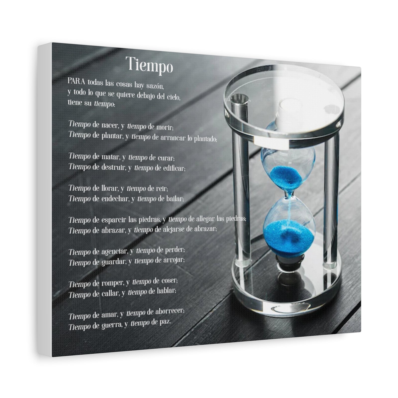 Scripture Walls Tiempo Eclesiastés 3:8 Cuadros Cristianos Para Pared En Español, Christian Wall Decor In Spanish, Arte de Jesucristo,-Express Your Love Gifts