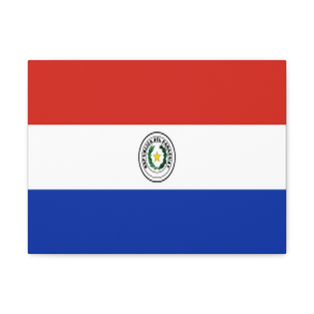 Paraguay Country Flag Canvas Vibrant Wall Art Unframed Home Decor-Express Your Love Gifts