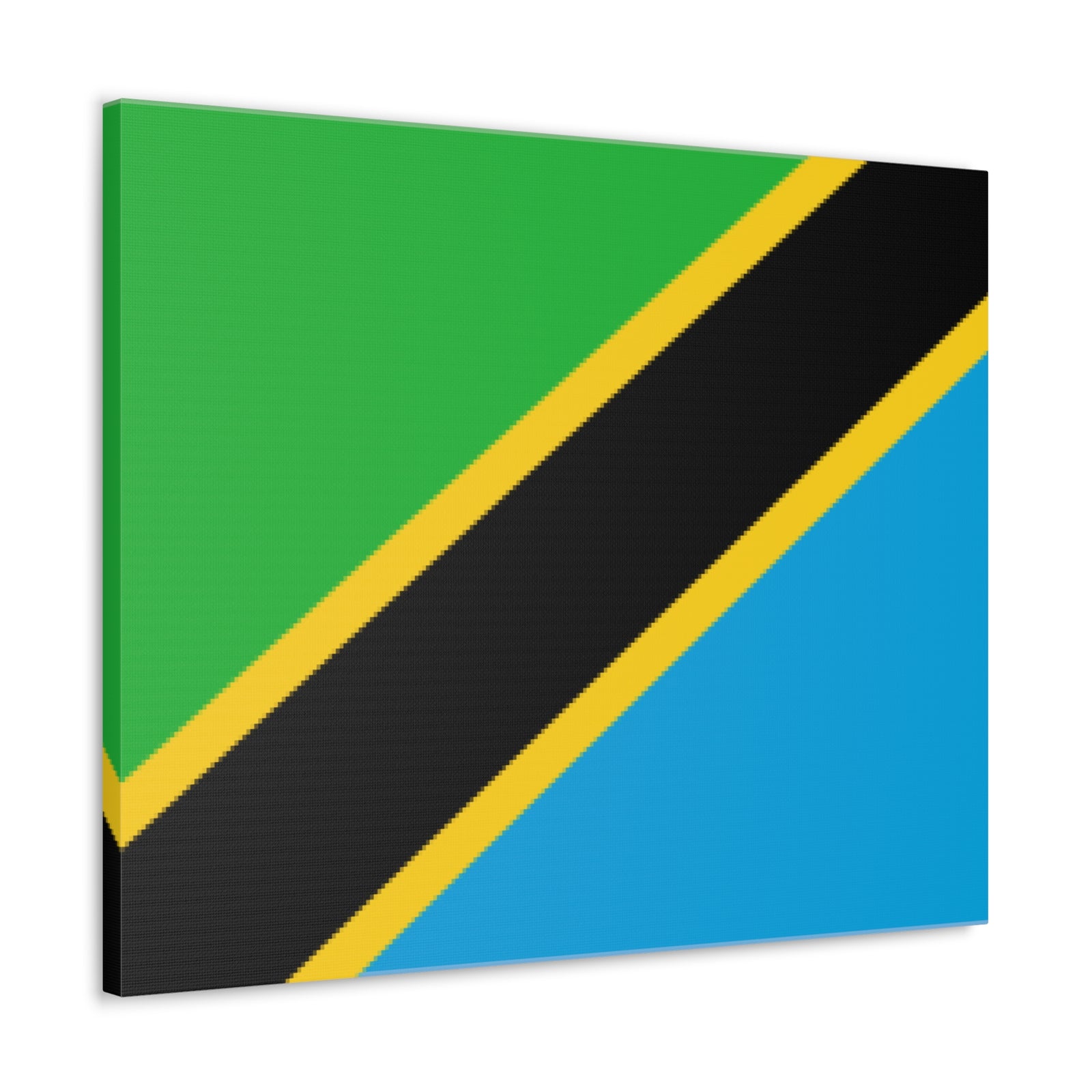 Tanzania Country Flag Canvas Vibrant Wall Art Unframed Home Decor-Express Your Love Gifts