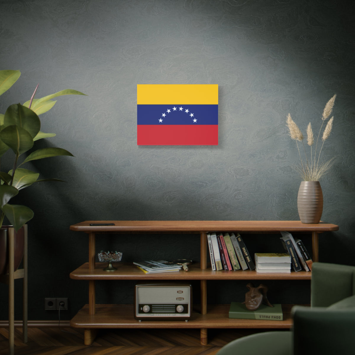 Venezuela Country Flag Canvas Vibrant Wall Art Unframed Home Decor-Express Your Love Gifts