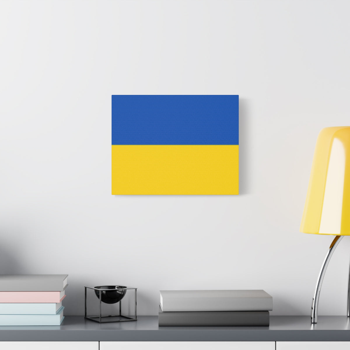 Ukraine Country Flag Canvas Vibrant Wall Art Unframed Home Decor-Express Your Love Gifts