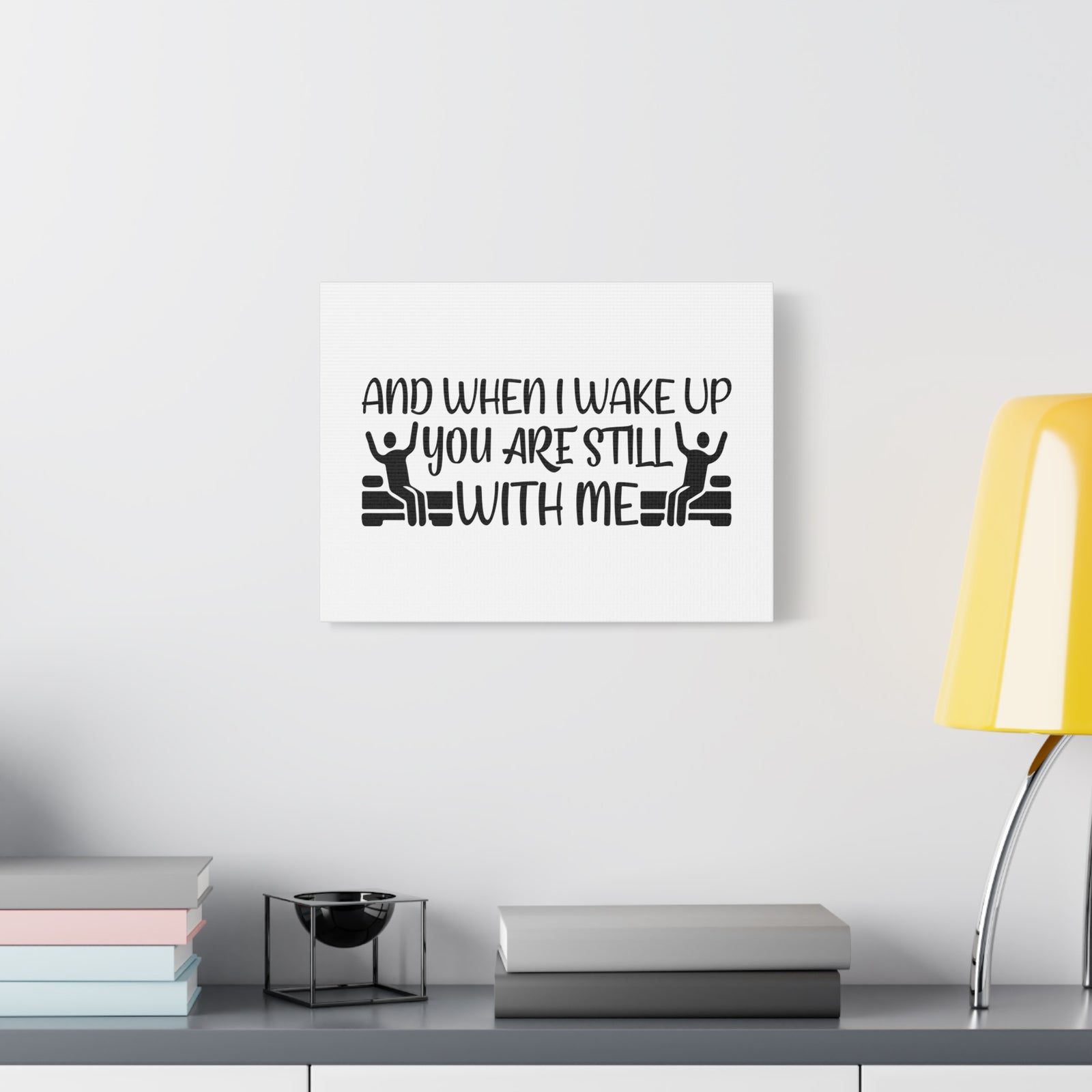 Scripture Canvas You Are Still With Me Psalm 139:18 Christian Wall Art Bible Verse Print Ready to Hang-Express Your Love Gifts