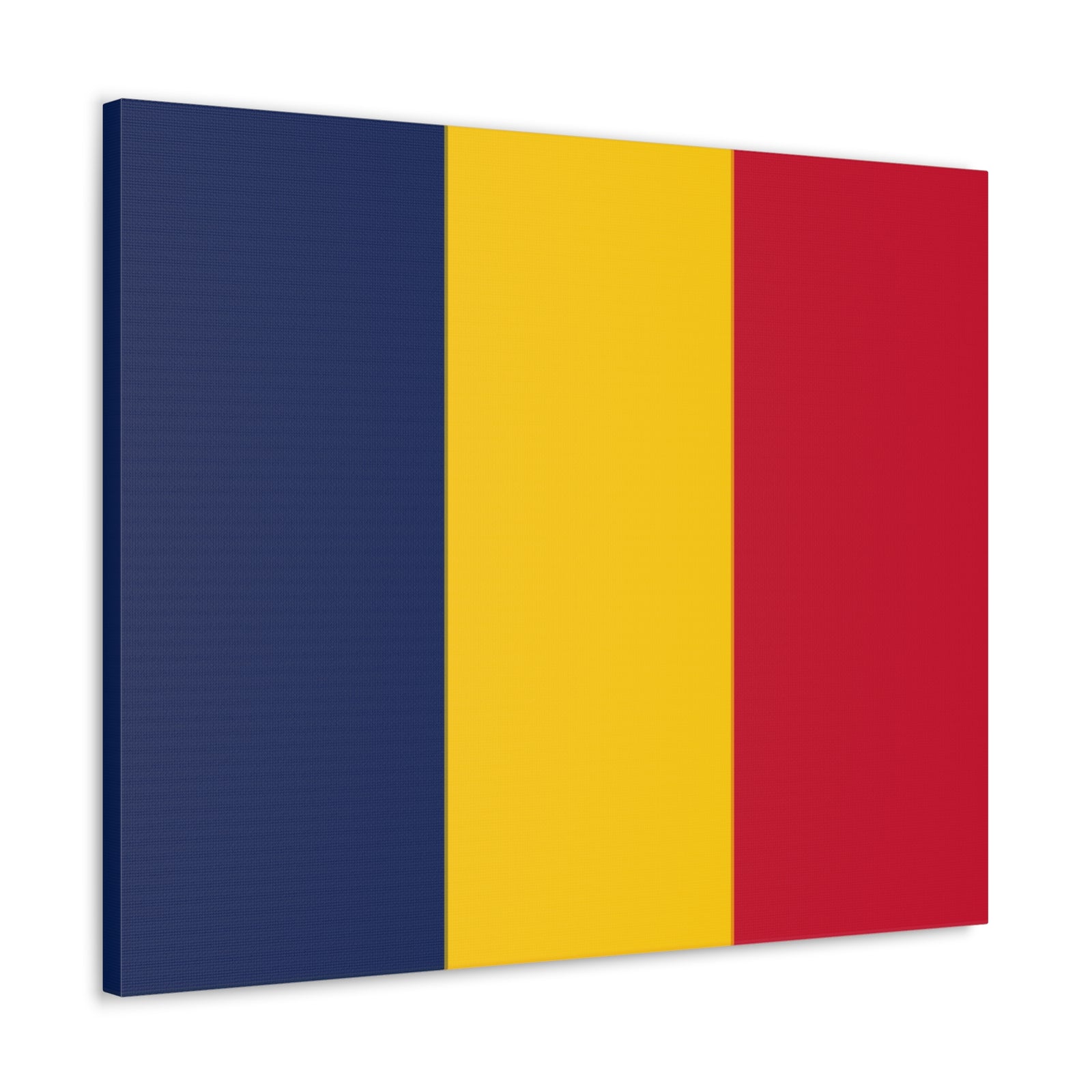 Chad Country Flag Canvas Vibrant Wall Art Unframed Home Decor-Express Your Love Gifts
