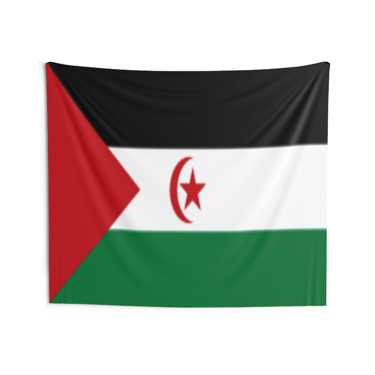 Western Sahara Country Flag Wall Hanging Tapestry-Express Your Love Gifts