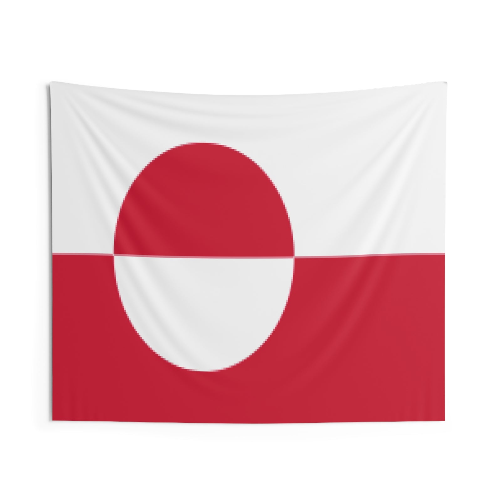 Greenland Country Flag Wall Hanging Tapestry-Express Your Love Gifts