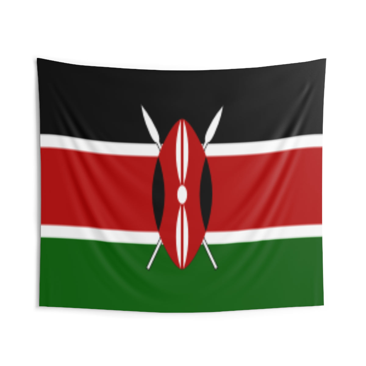 Kenya Country Flag Wall Hanging Tapestry-Express Your Love Gifts