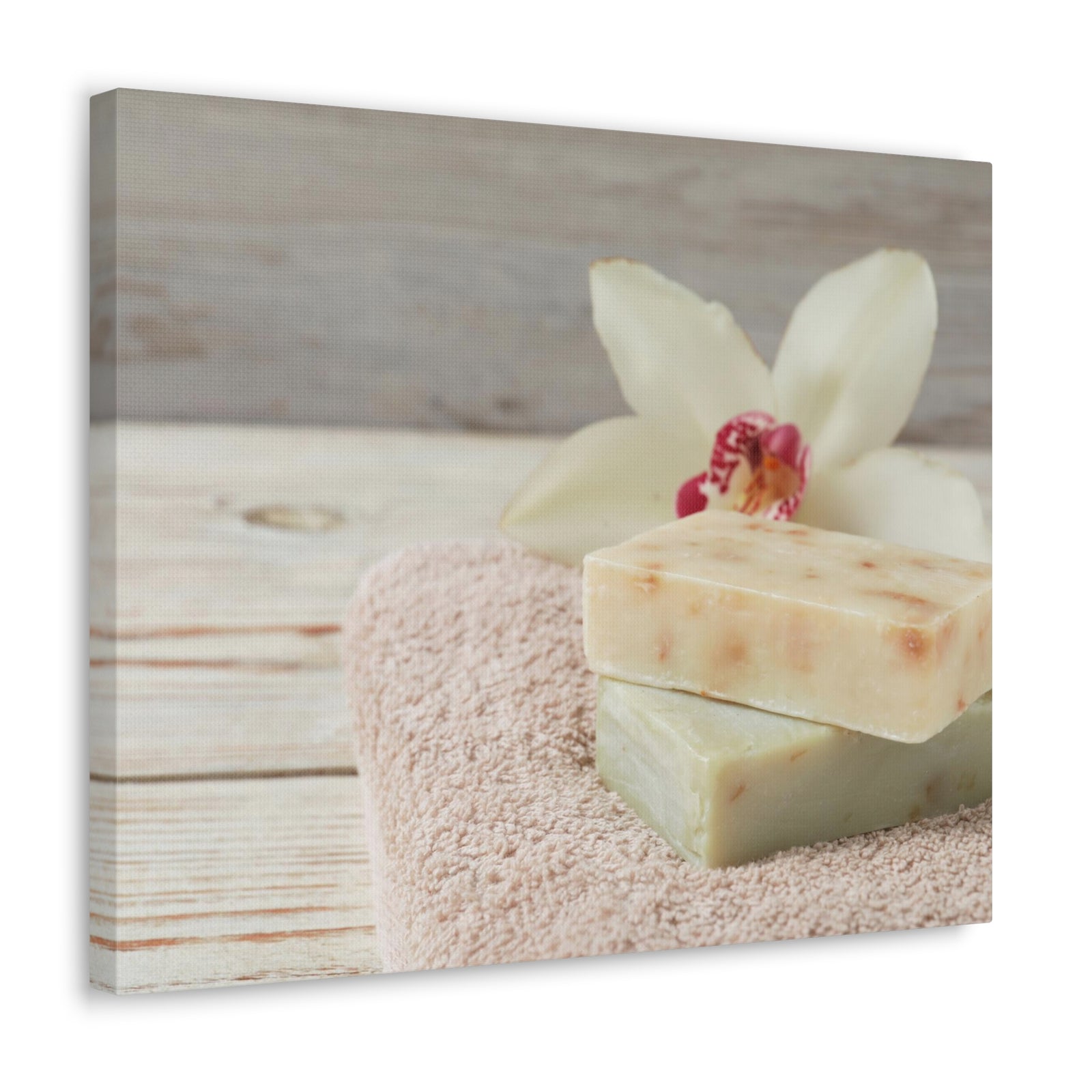 Terry Towel and Lily Forest Floral Nature Photography Canvas Wall Art for Home Decor Ready-to-Hang-Express Your Love Gifts
