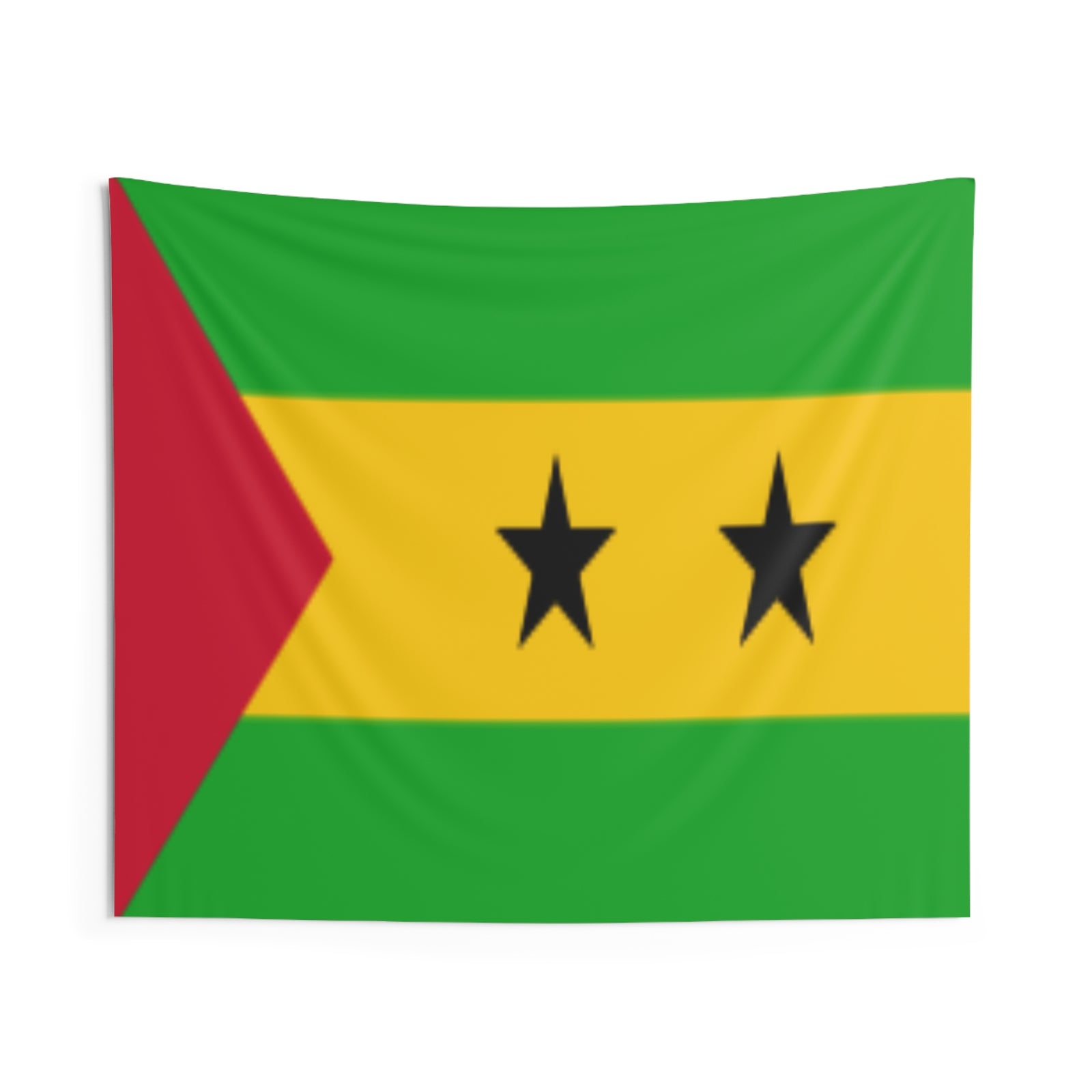 São Tomé and Príncipe Country Flag Wall Hanging Tapestry-Express Your Love Gifts
