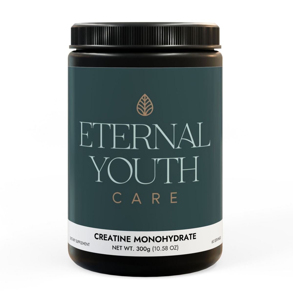 Eternal Youth Care Creatine Monohydrate Supplement – Muscle Recovery &amp; Performance Non-GMO, Lactose-Free (300g / 10.58oz)-Express Your Love Gifts