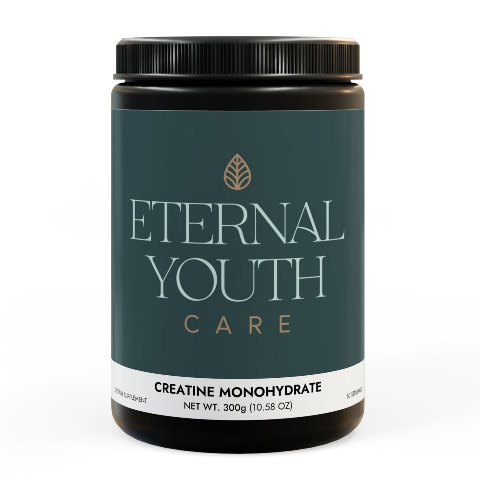 Eternal Youth Care Creatine Monohydrate Supplement – Muscle Recovery & Performance Non-GMO, Lactose-Free (300g / 10.58oz)-Express Your Love Gifts