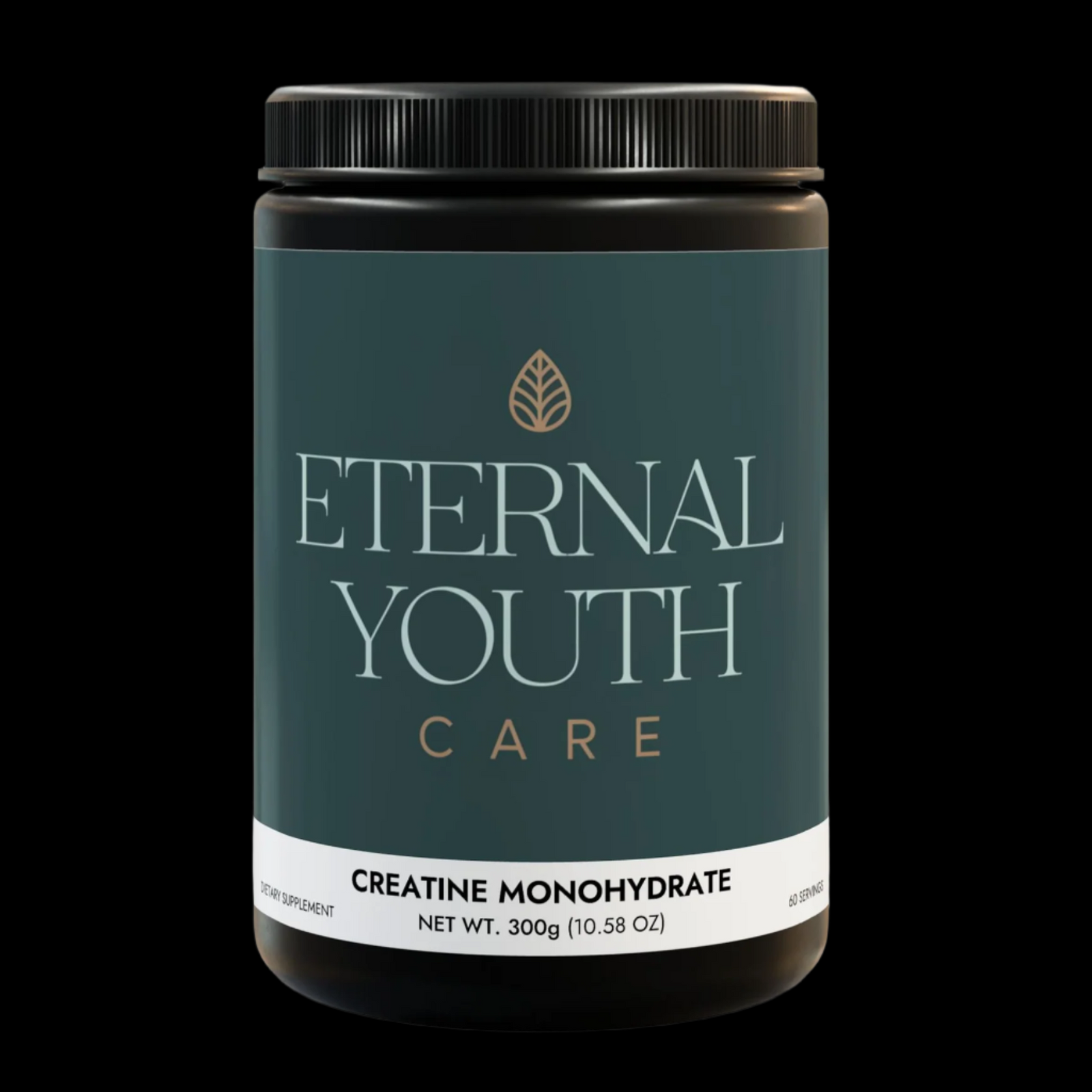 Eternal Youth Care Creatine Monohydrate Supplement – Muscle Recovery & Performance Non-GMO, Lactose-Free (300g / 10.58oz)-Express Your Love Gifts