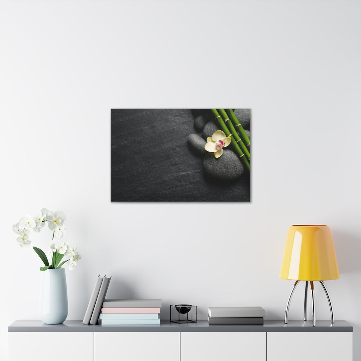 Beautiful Orchid Flower Forest Floral Nature Photography Canvas Wall Art for Home Decor Ready-to-Hang-Express Your Love Gifts