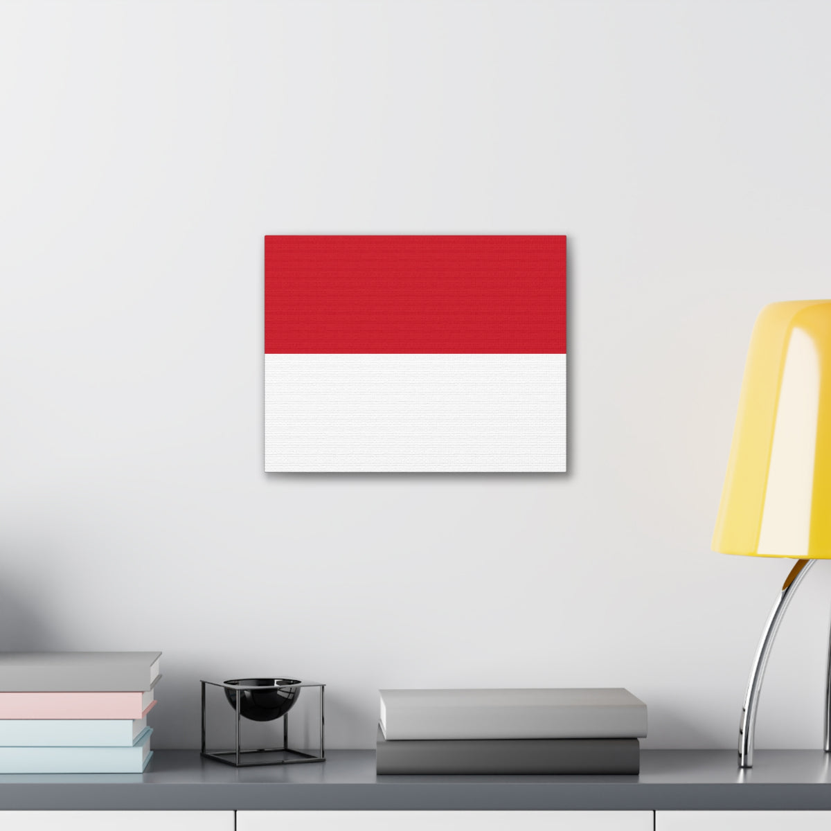 Monaco Country Flag Canvas Vibrant Wall Art Unframed Home Decor-Express Your Love Gifts